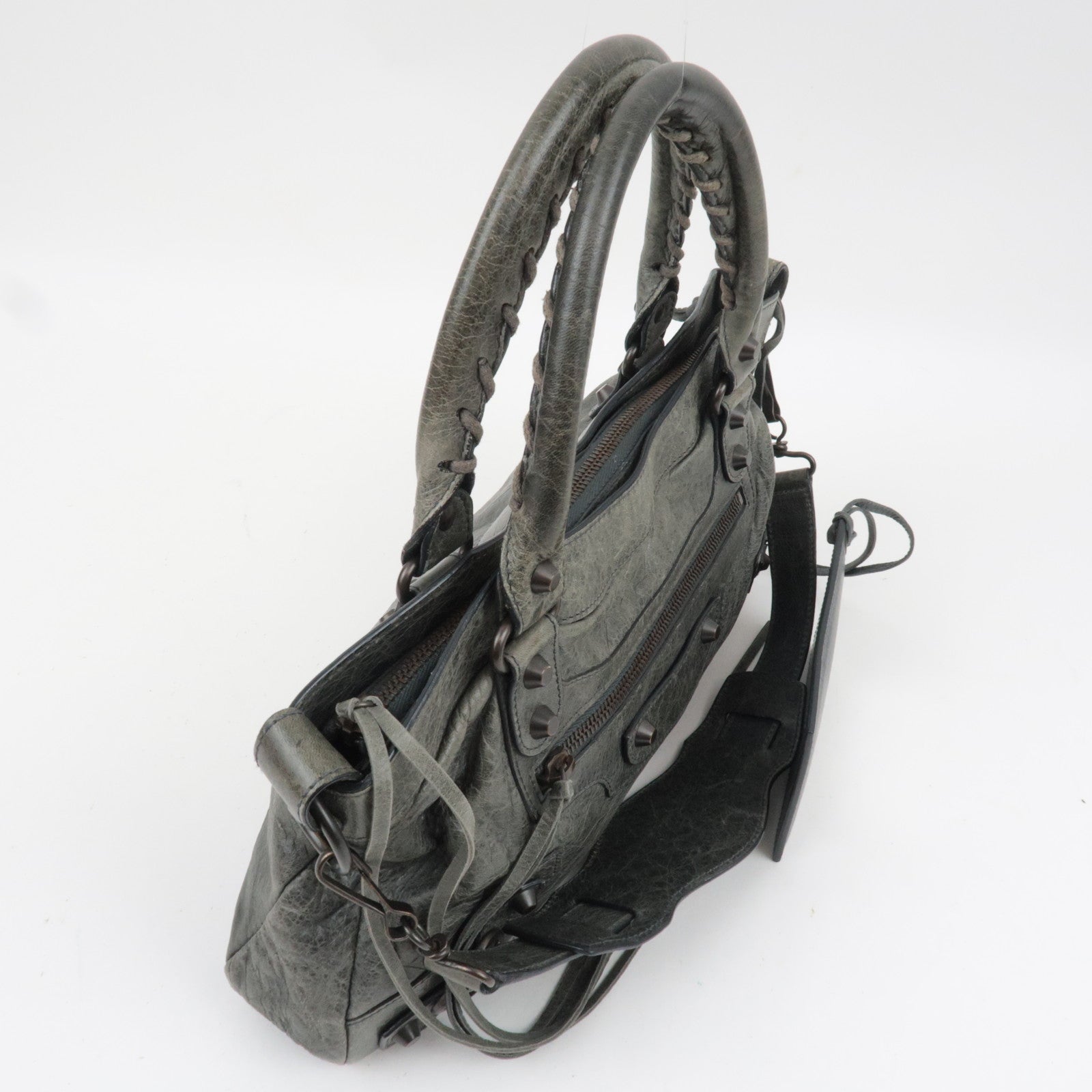 BALENCIAGA The First Bag Green 103208