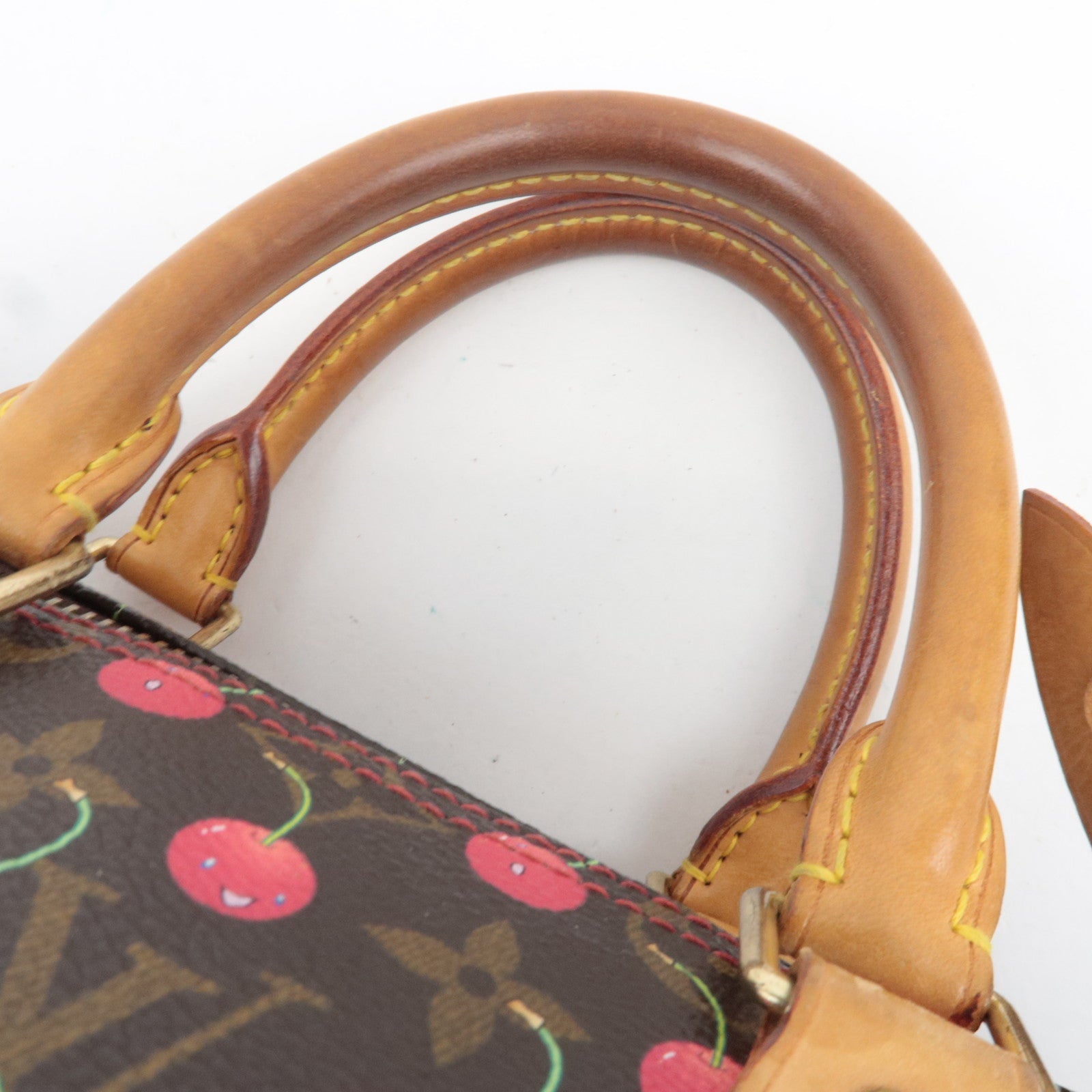 Louis Vuitton Monogram Murakami Cherry Speedy 25 Handbag M95009