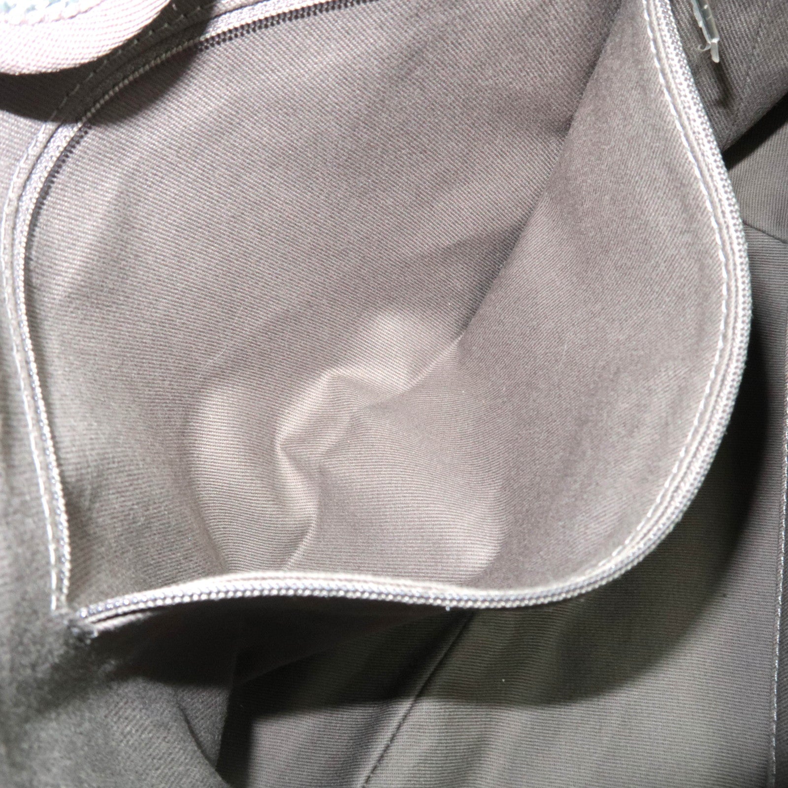 CHANEL Deauville MM Chain Tote Raffia Gray A67001