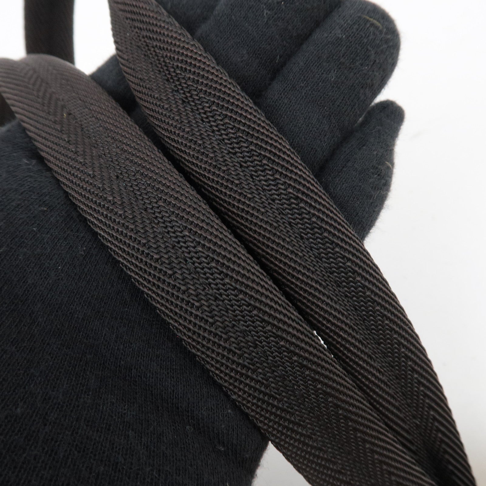 PRADA Prada Sports Handbag Nylon Fur Beige Yellow