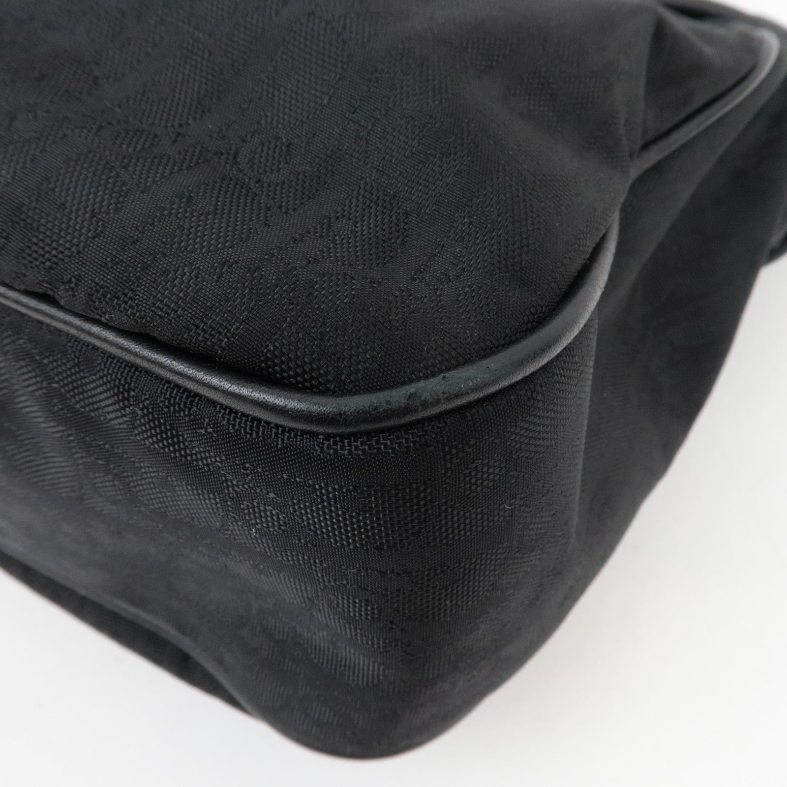 Christian Dior Diorissimo Trotter Ribbon Handbag Black