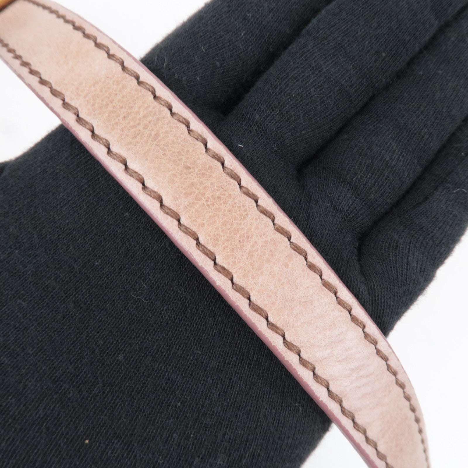 MIU MIU Studs 2Way Pink Shoulder Bag with Heart Charm