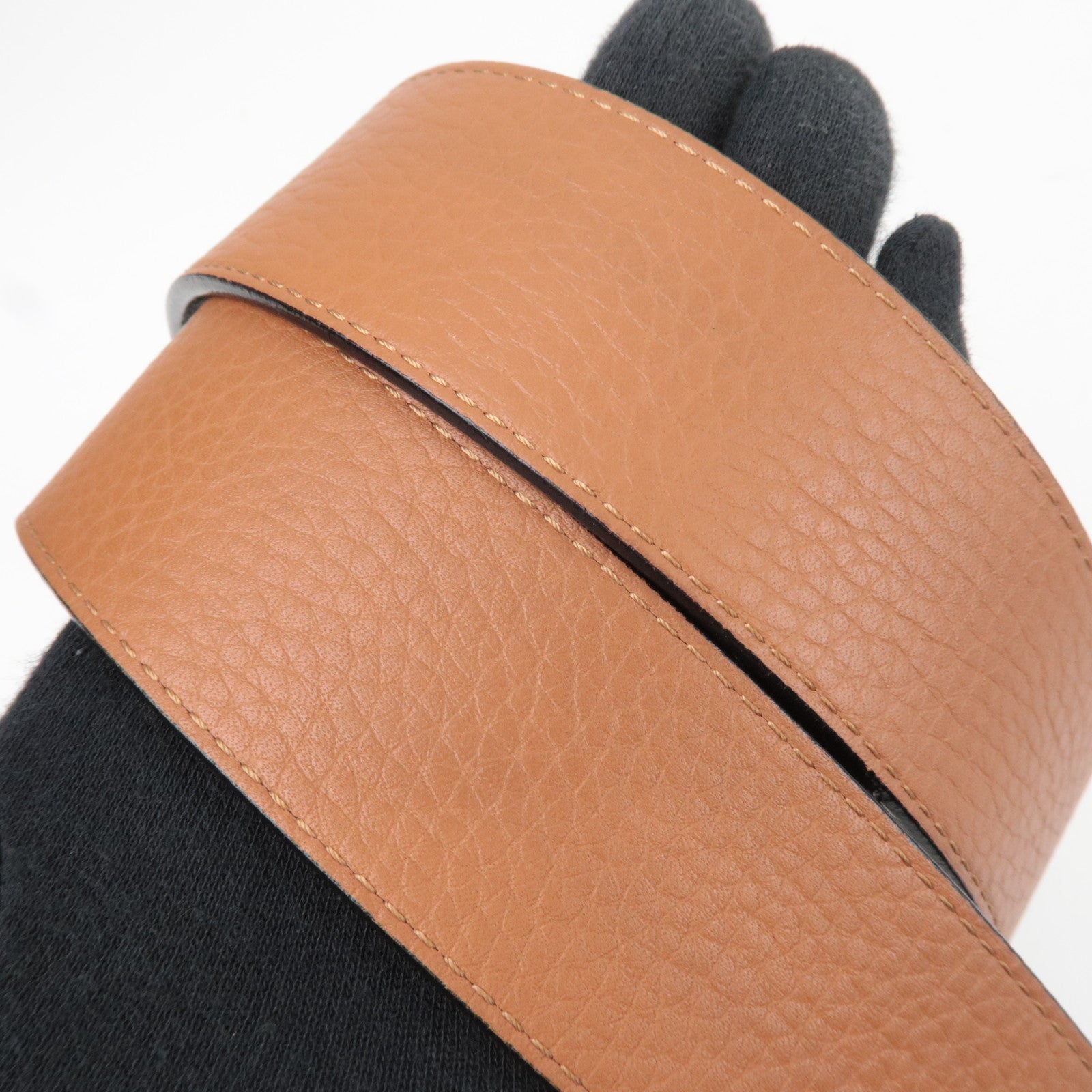 Louis Vuitton Ceinture LV Initial Reversible Leather Belt 85/34 Black Brown M9151