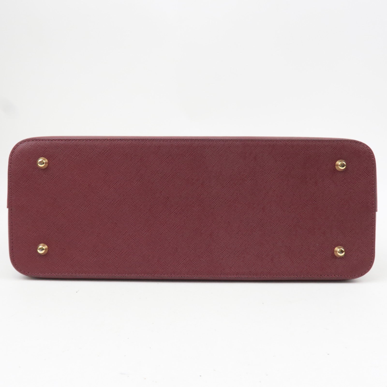 BURBERRY Nova Plaid Canvas Leather Shoulder Bag Beige Bordeaux