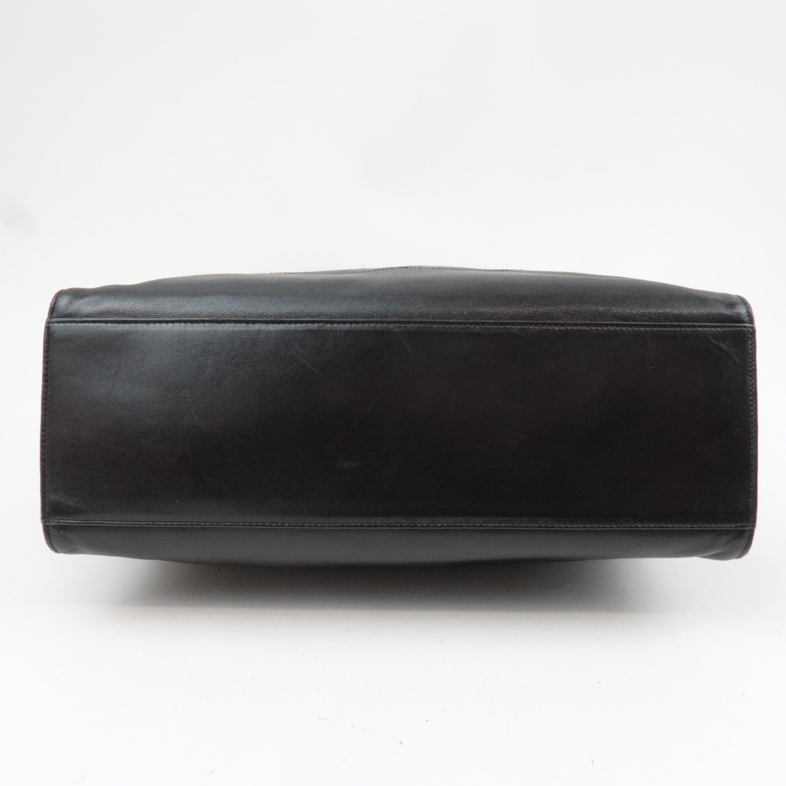 CHANEL Coco Mark Chain Lambskin Shoulder Bag Black 3654781