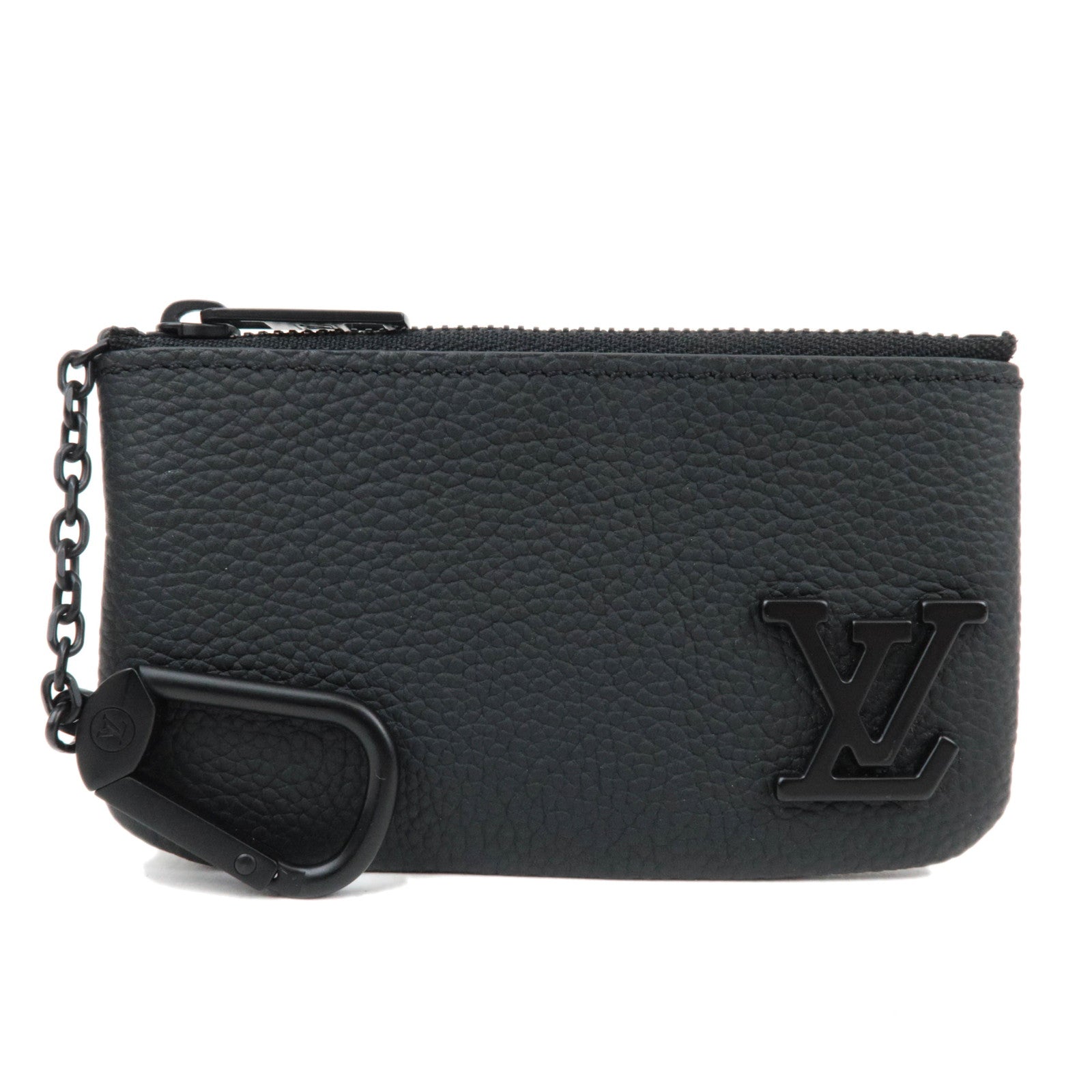 Louis Vuitton Aerogram Pochette Cles Coin Case Noir M81031 TN328385809