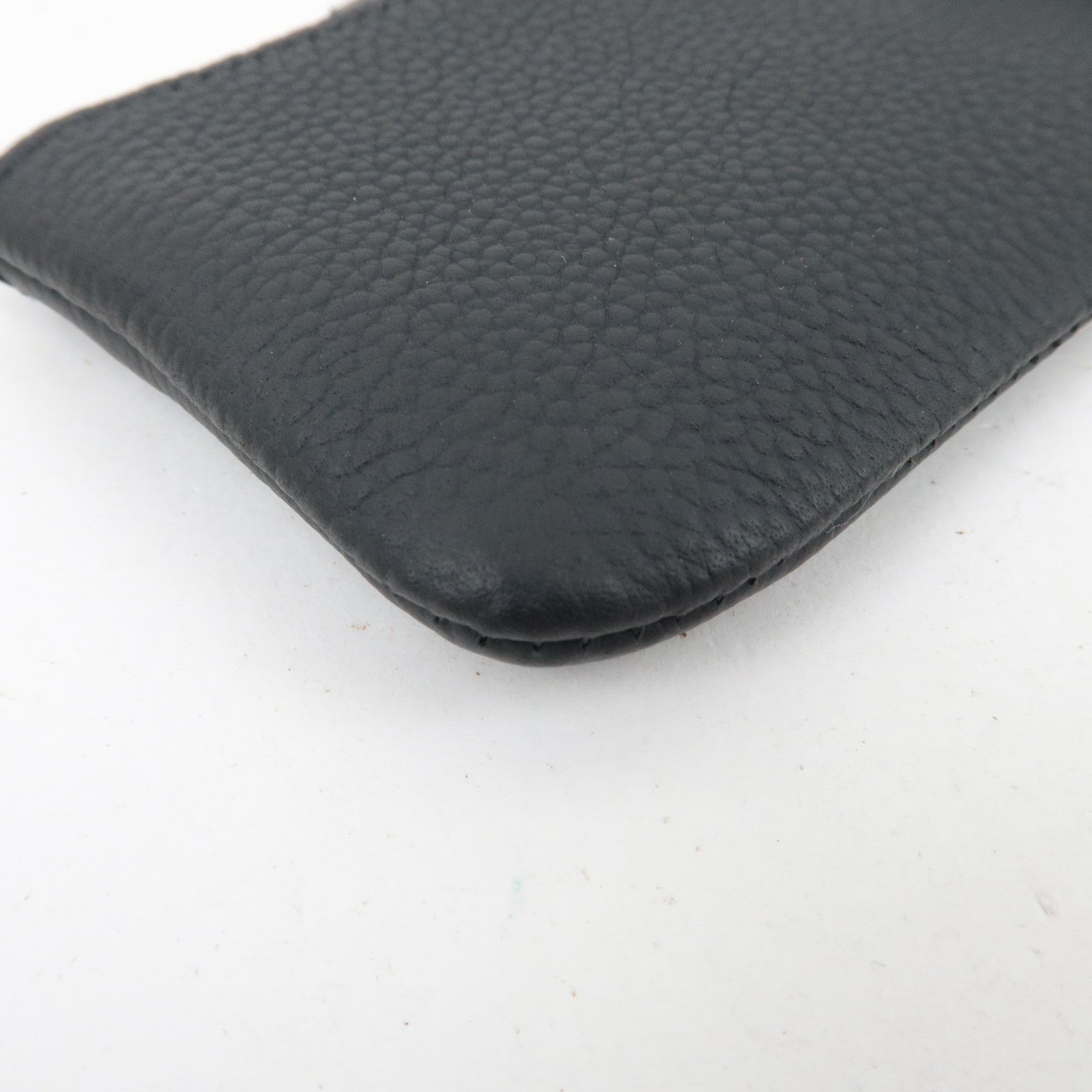 Louis Vuitton Aerogram Pochette Cles Coin Case Noir M81031 TN3283