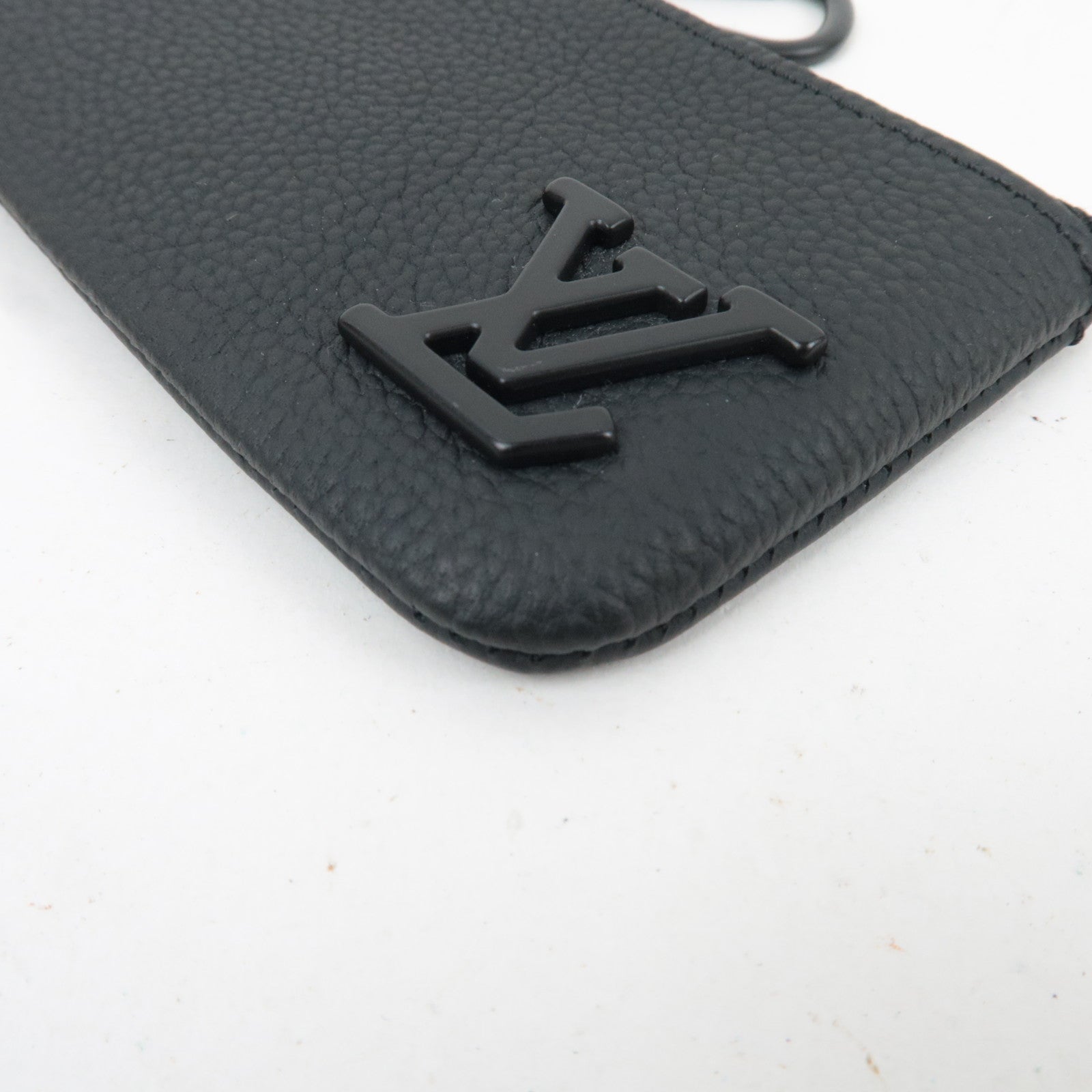 Louis Vuitton Aerogram Pochette Cles Coin Case Noir M81031 TN3283