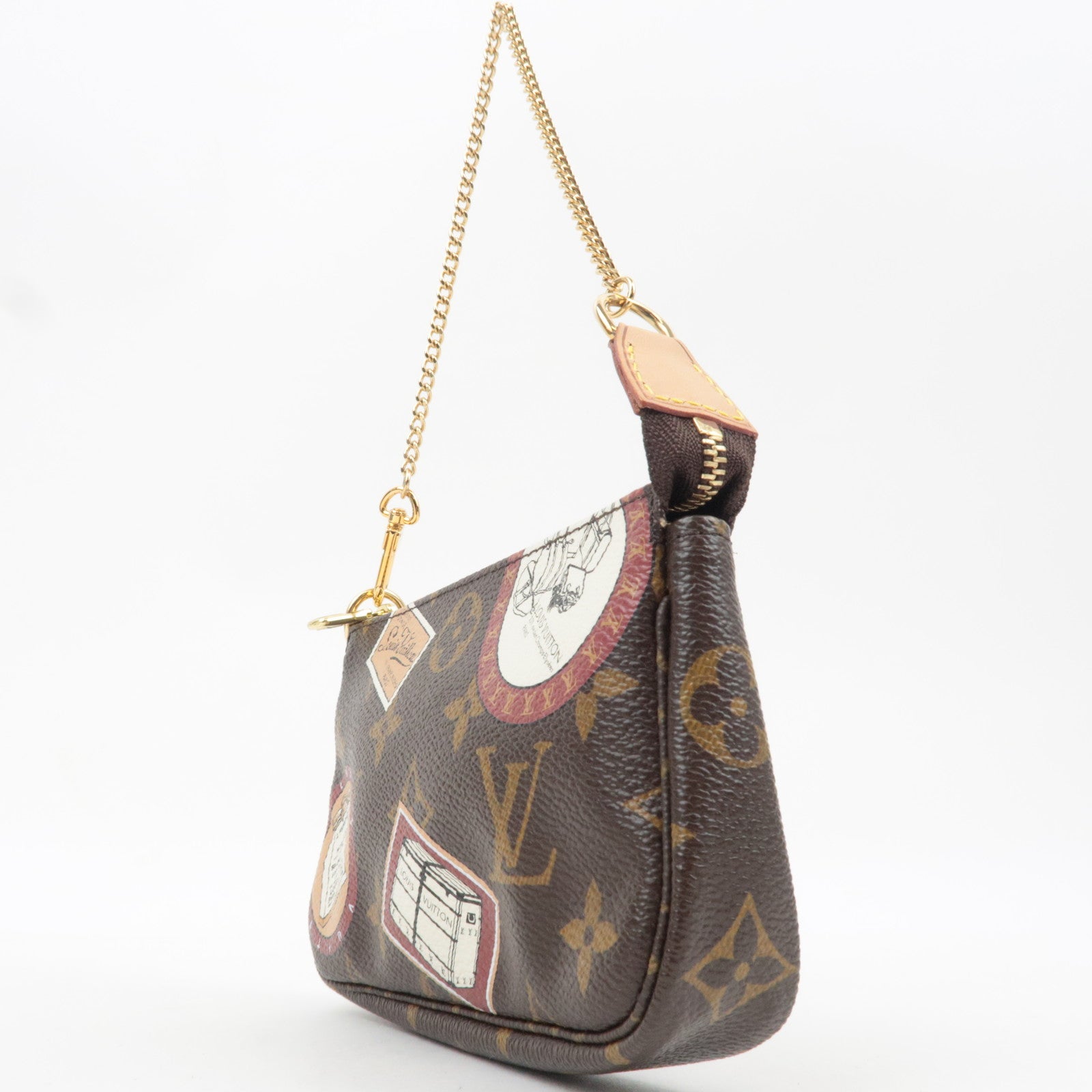 Louis Vuitton Monogram T&B Mini Pochette Accessoires Mini Handbag M60153 FL3078