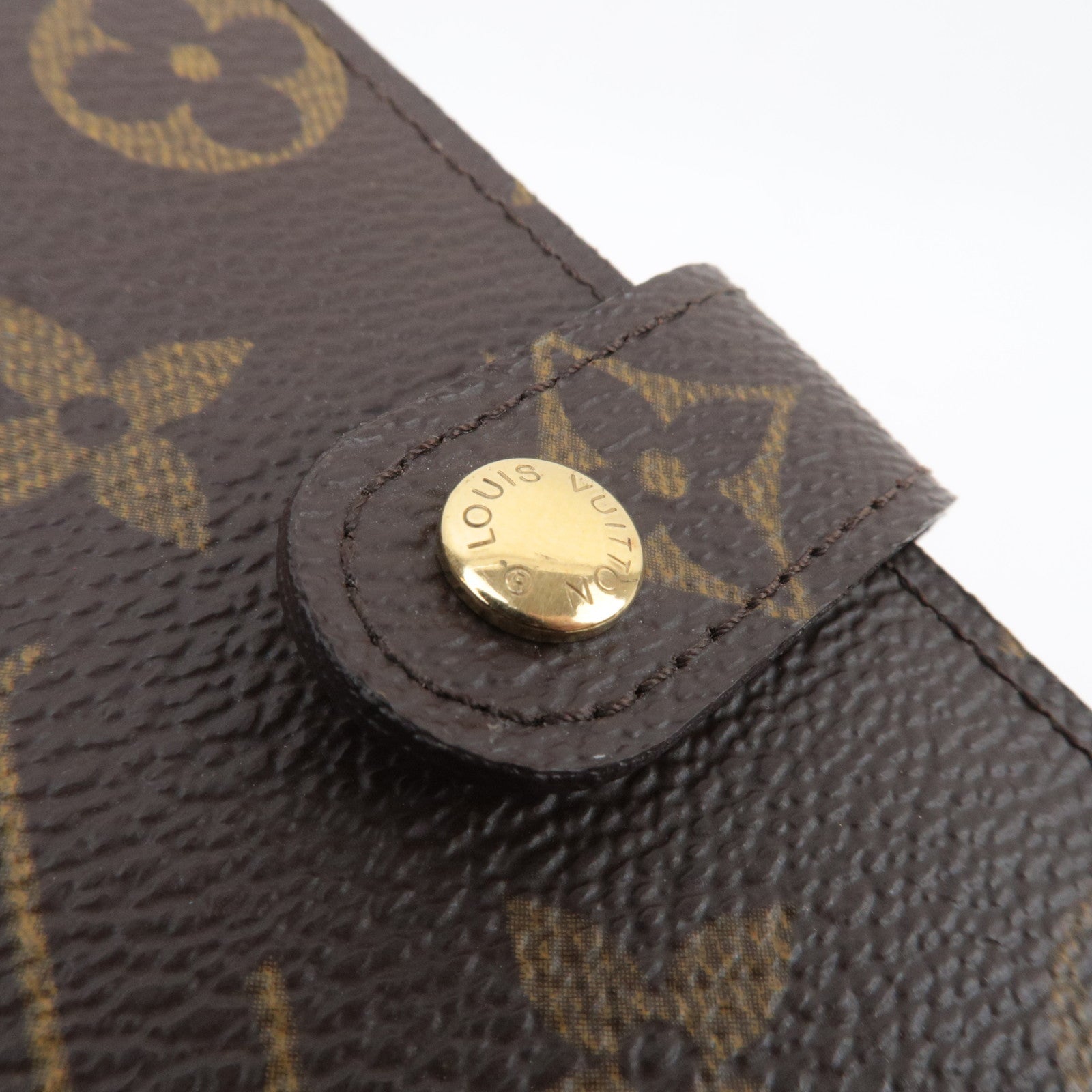 Louis Vuitton Monogram Agenda PM Planner Cover R20005 CA1011