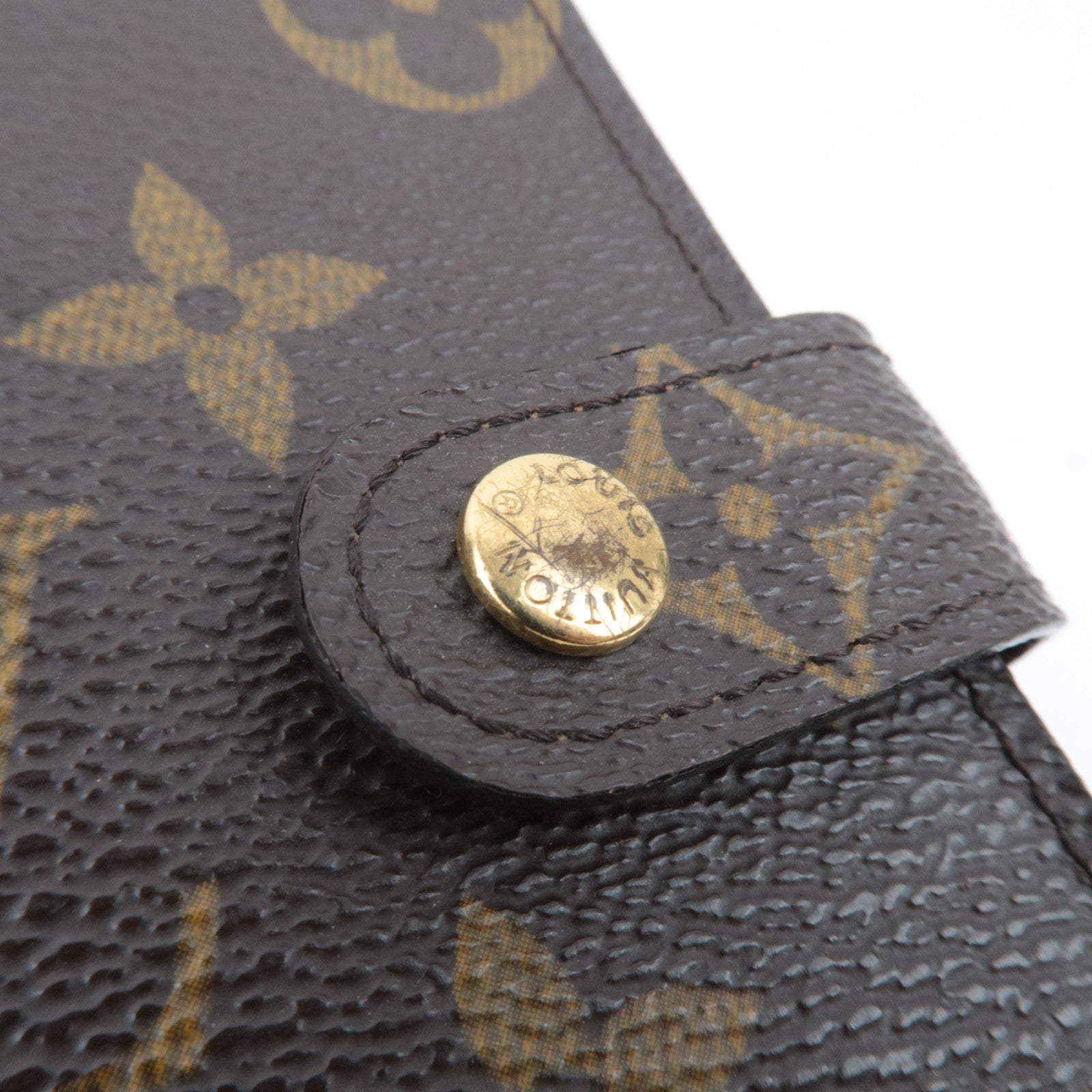Louis Vuitton Monogram Agenda PM Planner Cover R20005 SP0091