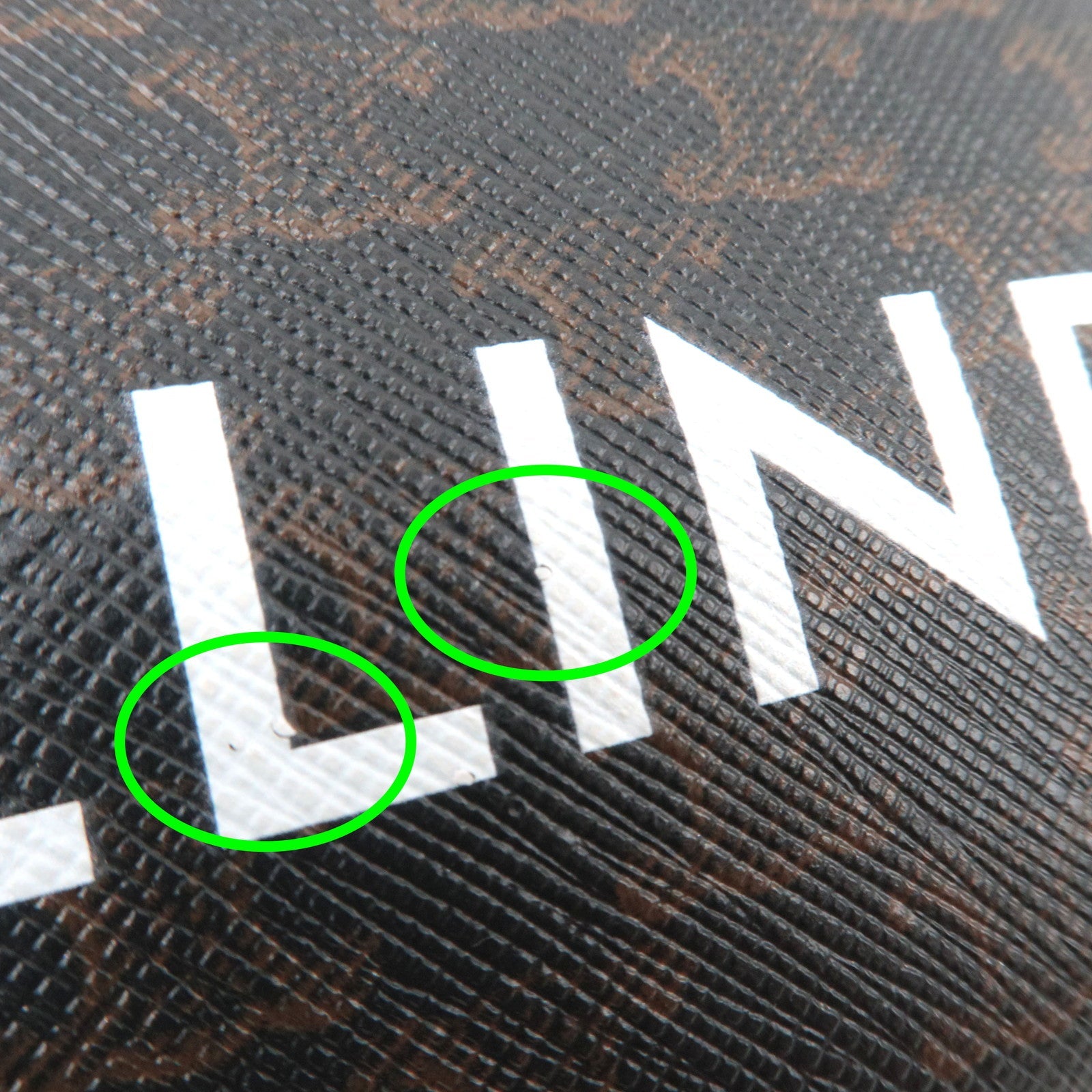 CELINE Triomphe PVC Logo Coin Case Black Brown