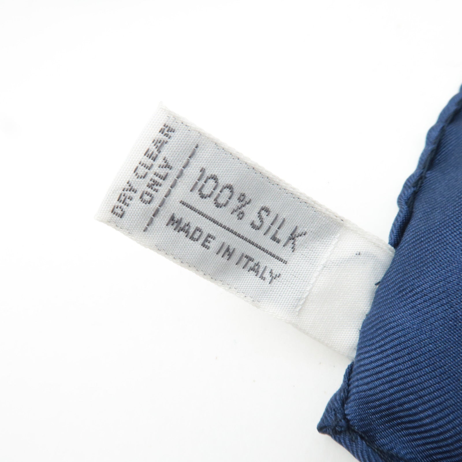 Christian Dior 100% Silk Logo Scarf Red White Navy