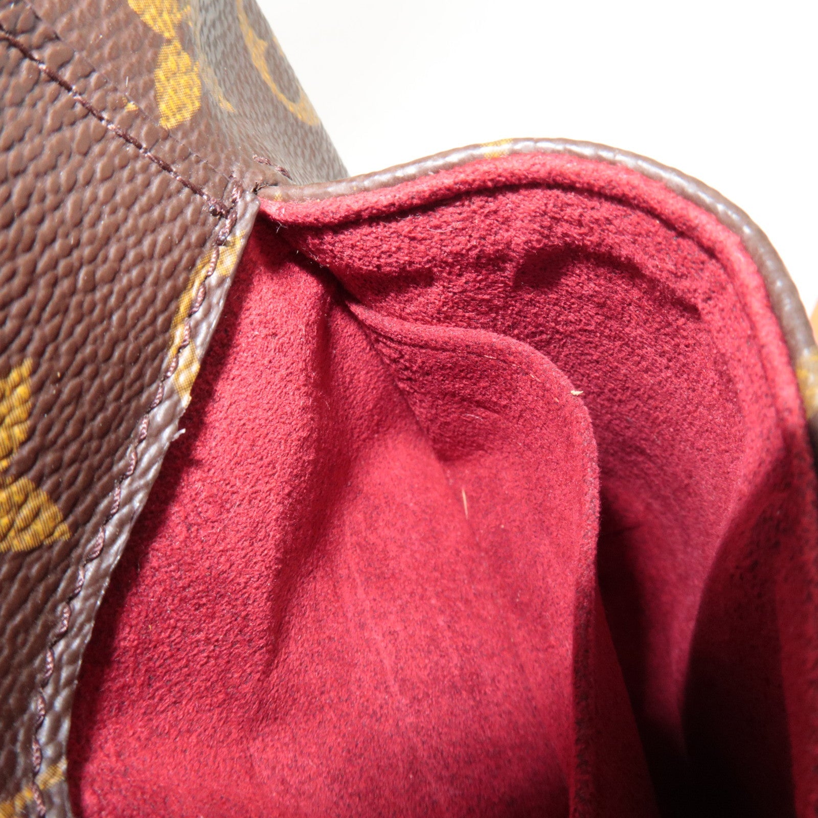 Louis Vuitton Monogram Partition Wristlet Bag M51901