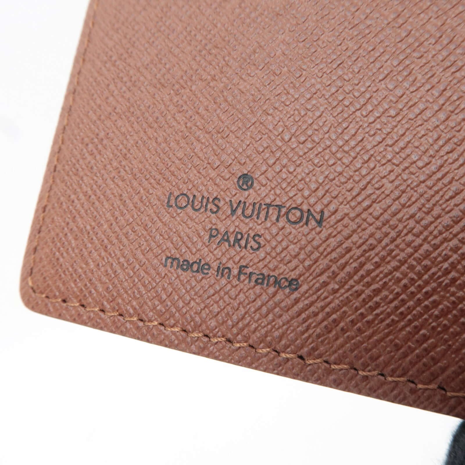 Louis Vuitton Monogram Porte Carte Pass Vertical Card Case M66541