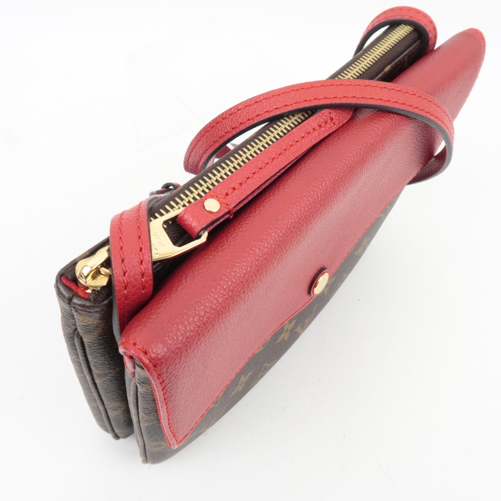 Louis Vuitton Monogram Twice Shoulder Bag Cerise M50184