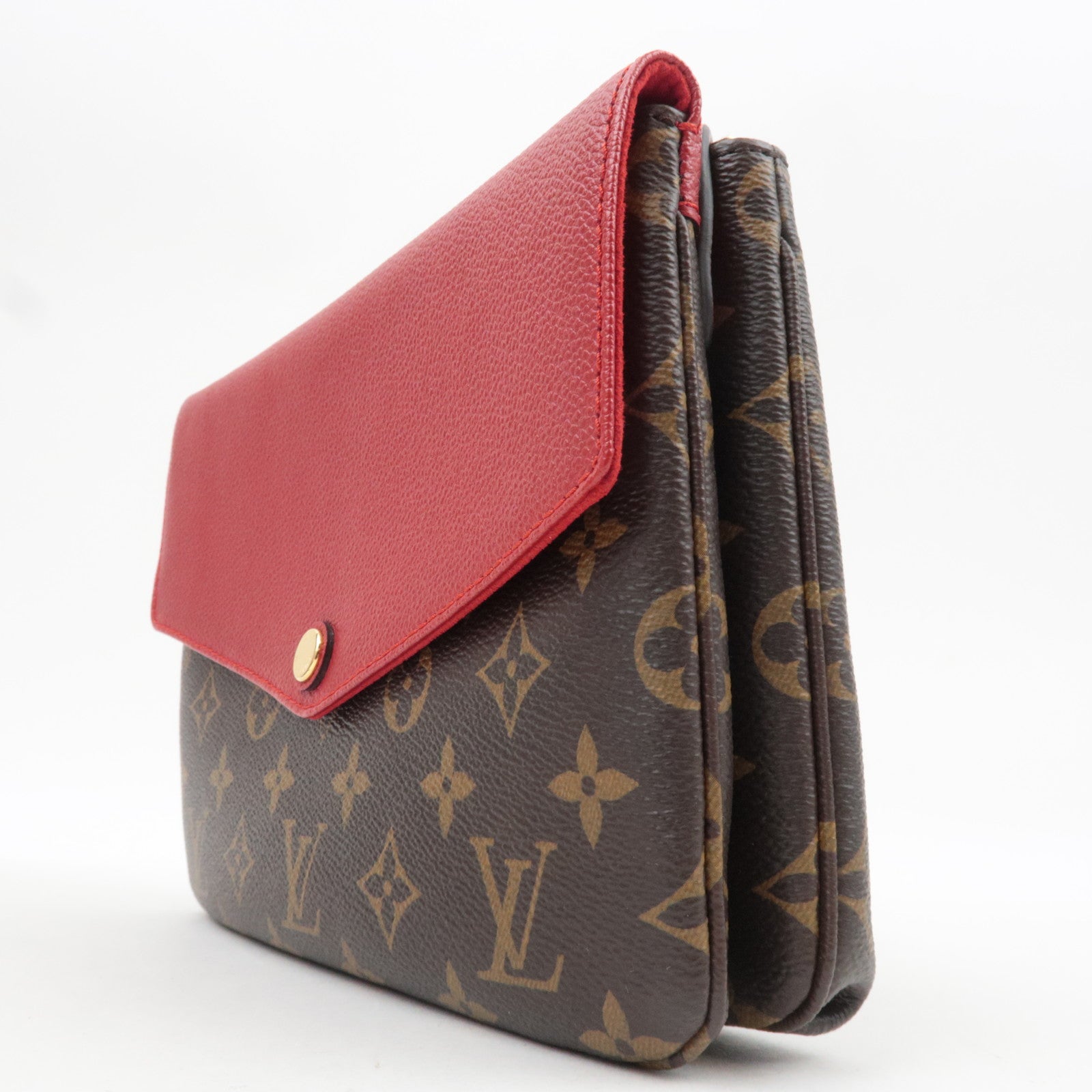 Louis Vuitton Monogram Twice Shoulder Bag Cerise M50184