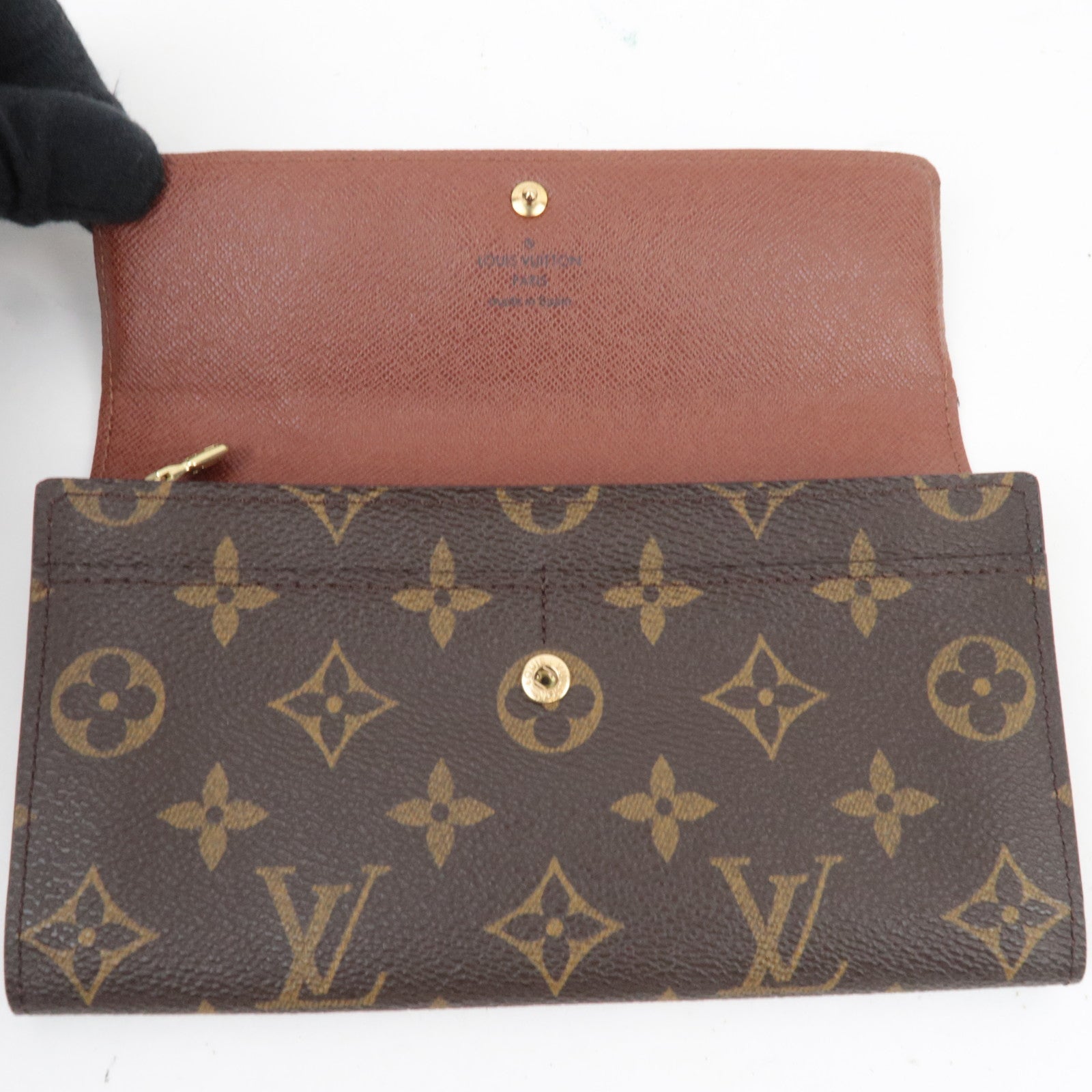 Louis Vuitton Monogram Pochette Porte Monnaie Credit Wallet M61725