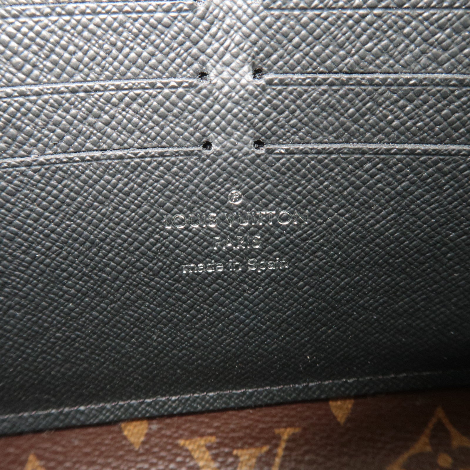 Louis Vuitton Monogram Macassar Zippy Dragonne Travel Wallet M69407