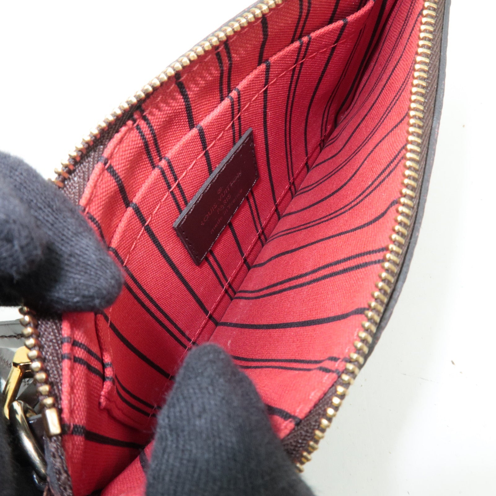 Louis Vuitton Damier Pouch for Neverfull PM Tote Bag MS3118