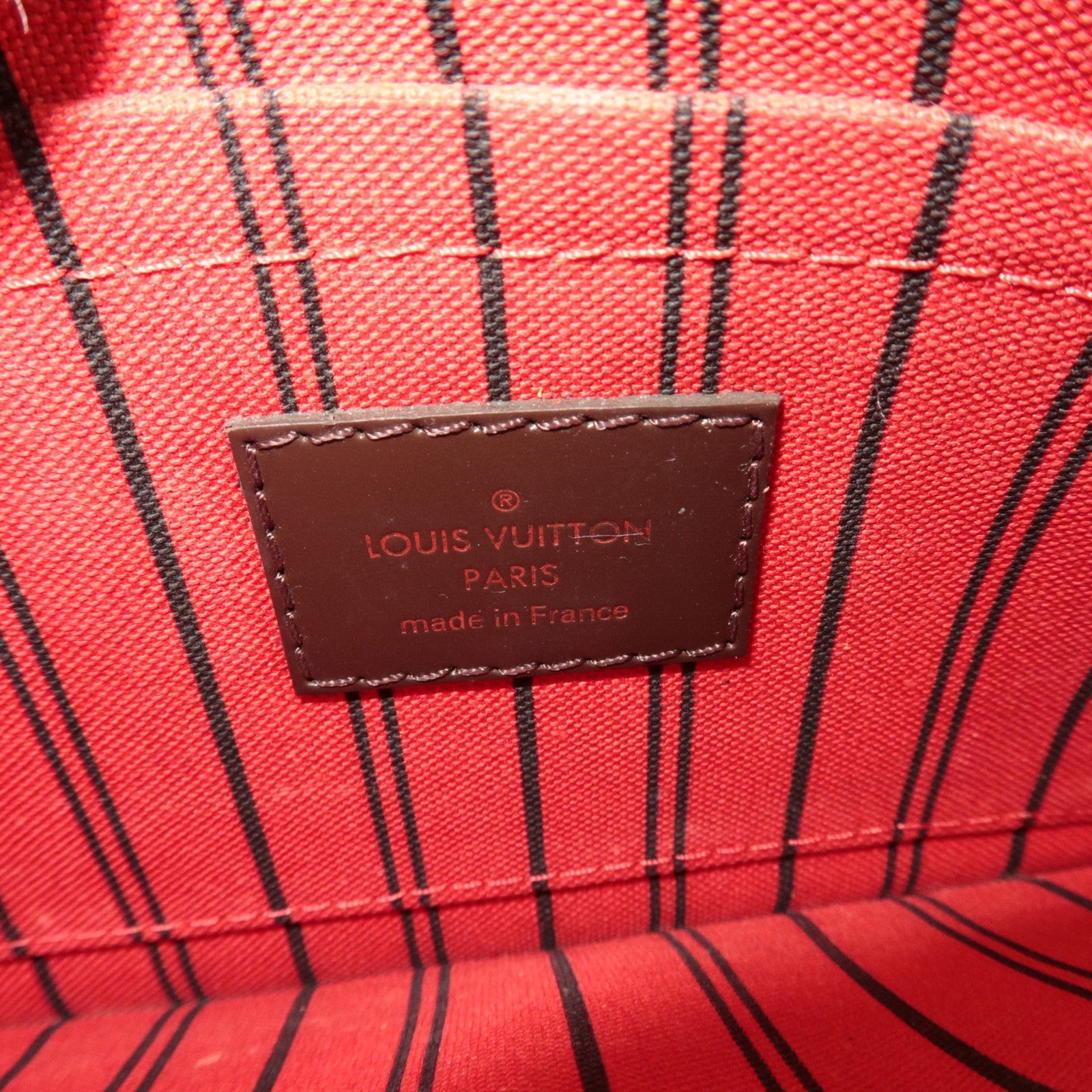 Louis Vuitton Damier Pouch for Neverfull PM Tote Bag MS3118