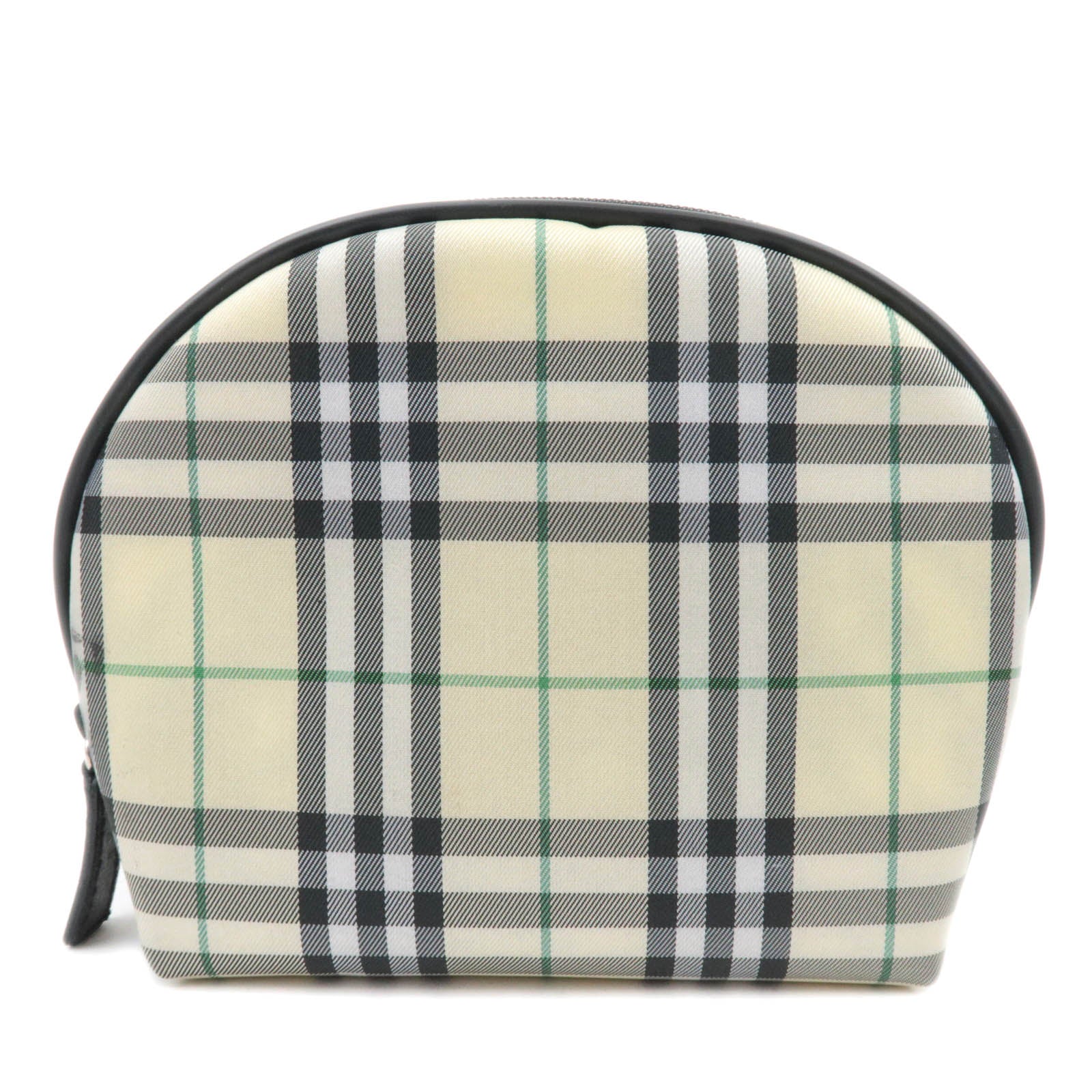 BURBERRY Nova Plaid Cosmetic Pouch Yellow86267