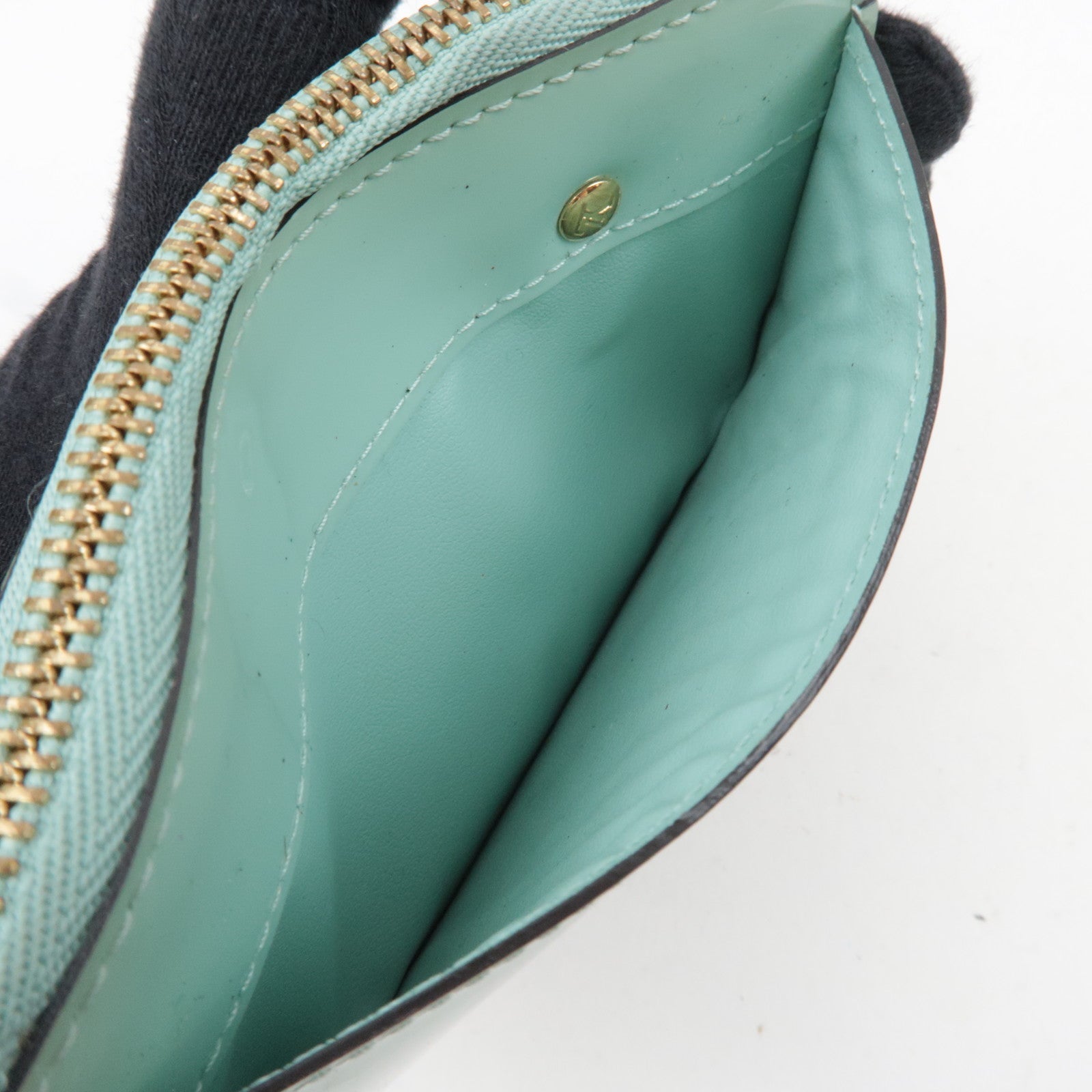 Louis Vuitton Vernis Miroir Pochette Cles Coin Case Paradiso M63854