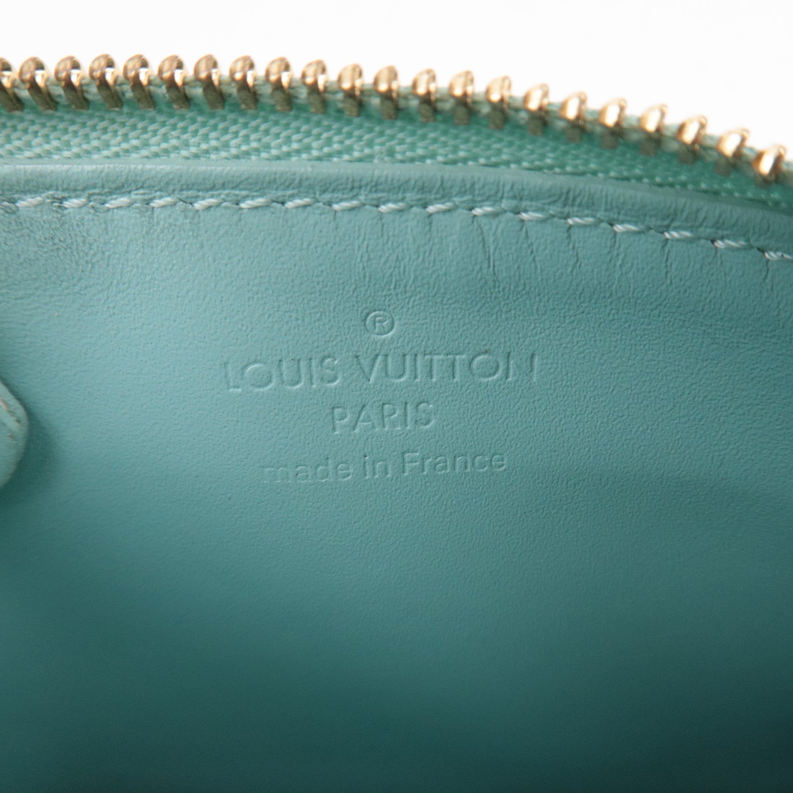 Louis Vuitton Vernis Miroir Pochette Cles Coin Case Paradiso M63854