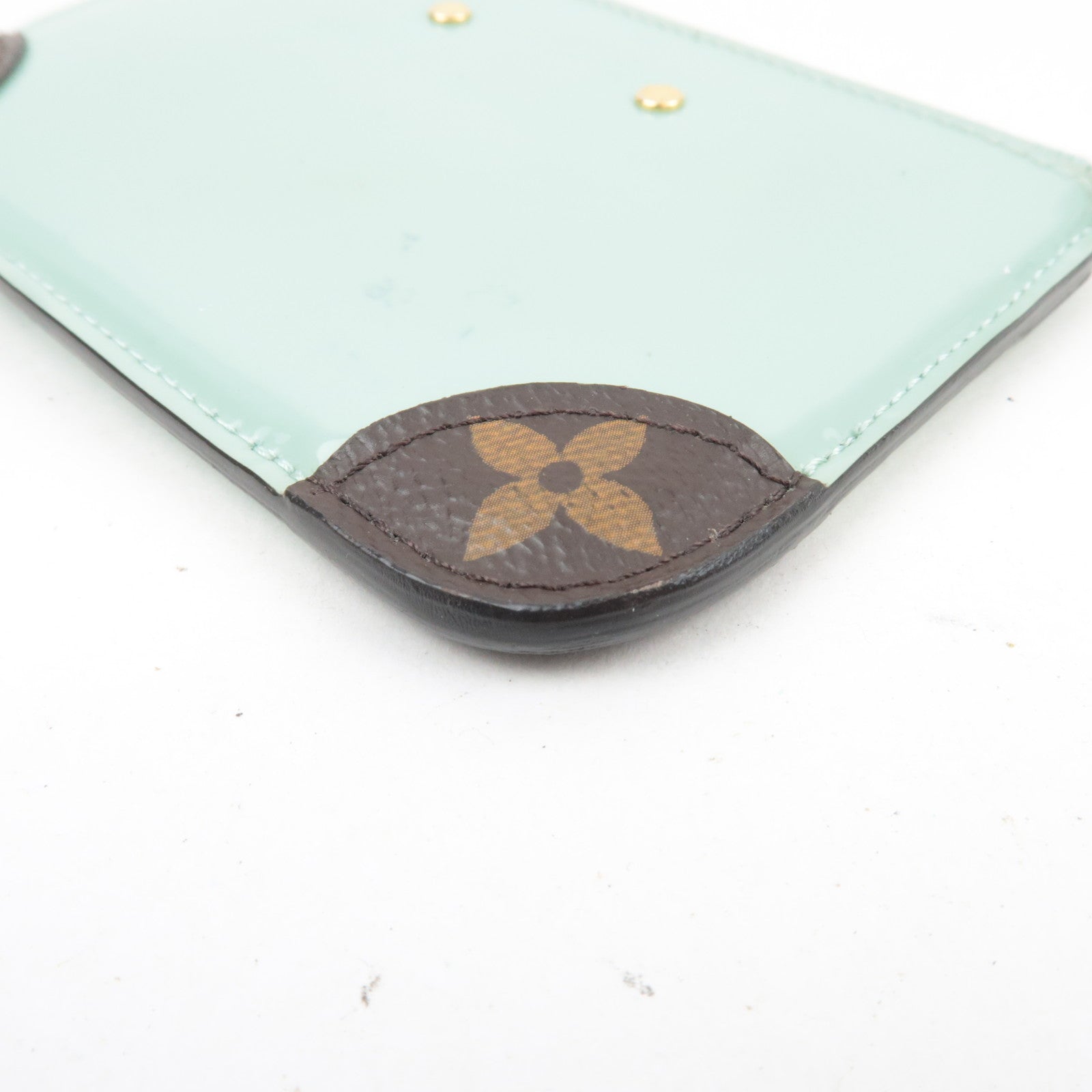 Louis Vuitton Vernis Miroir Pochette Cles Coin Case Paradiso M63854