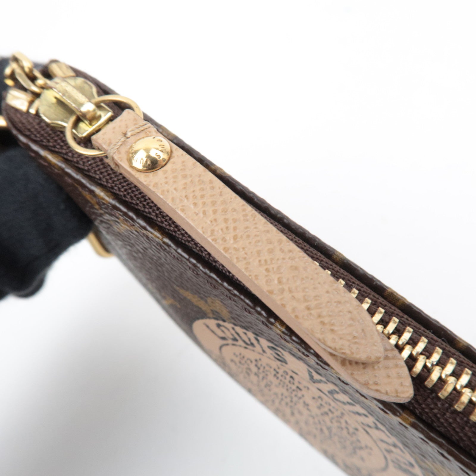 Louis Vuitton Monogram T&B Pochette Cles Coin Case M58025