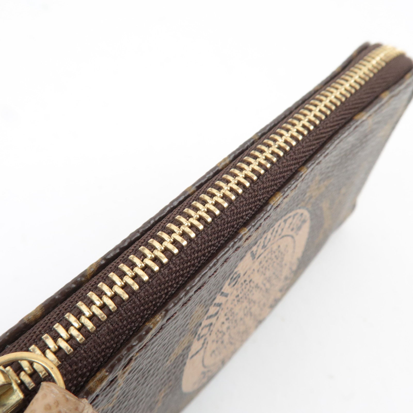 Louis Vuitton Monogram T&B Pochette Cles Coin Case M58025