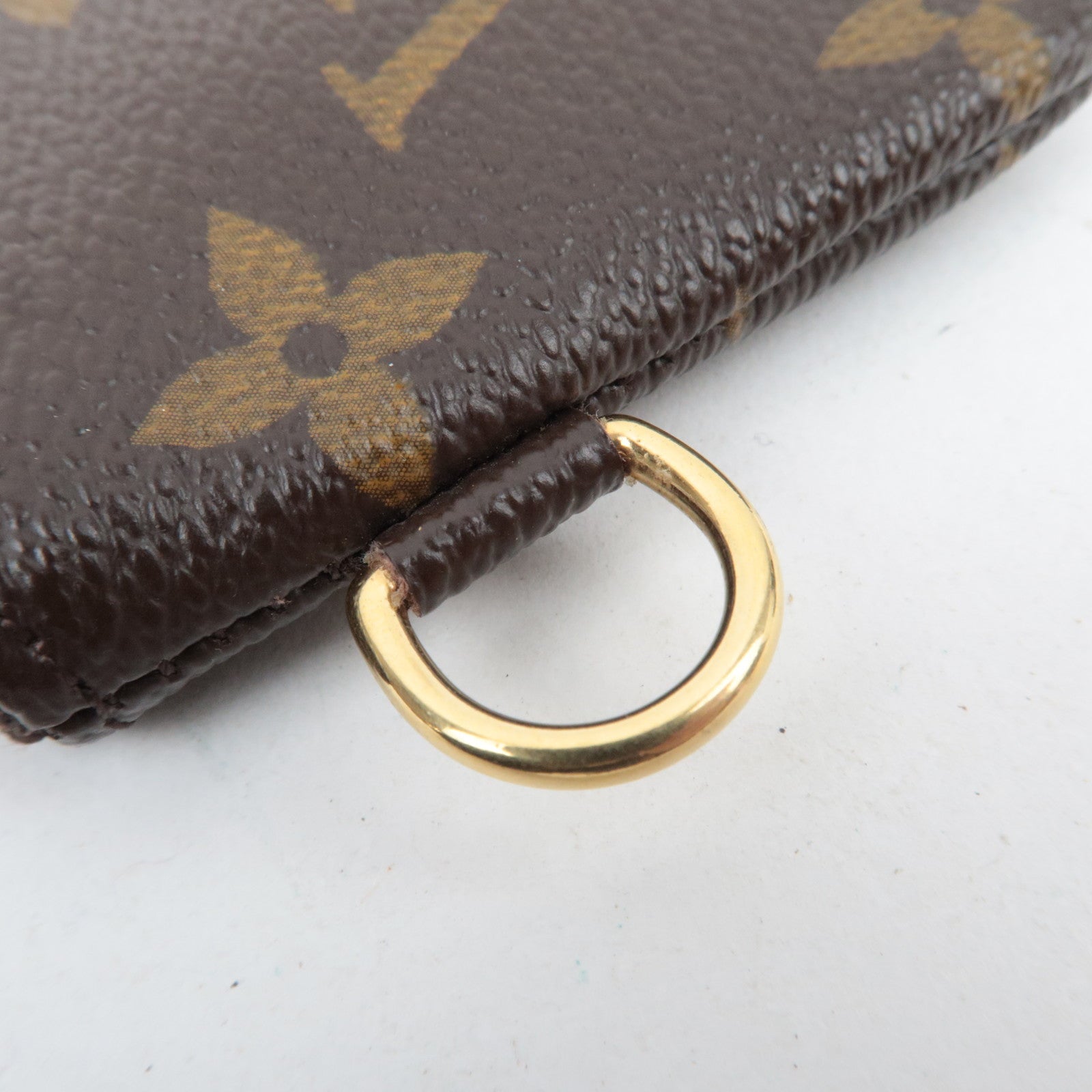 Louis Vuitton Monogram T&B Pochette Cles Coin Case M58025