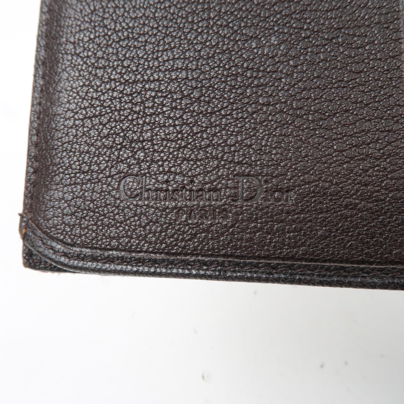 Christian Dior Trotter Double Hook Wallet Beige