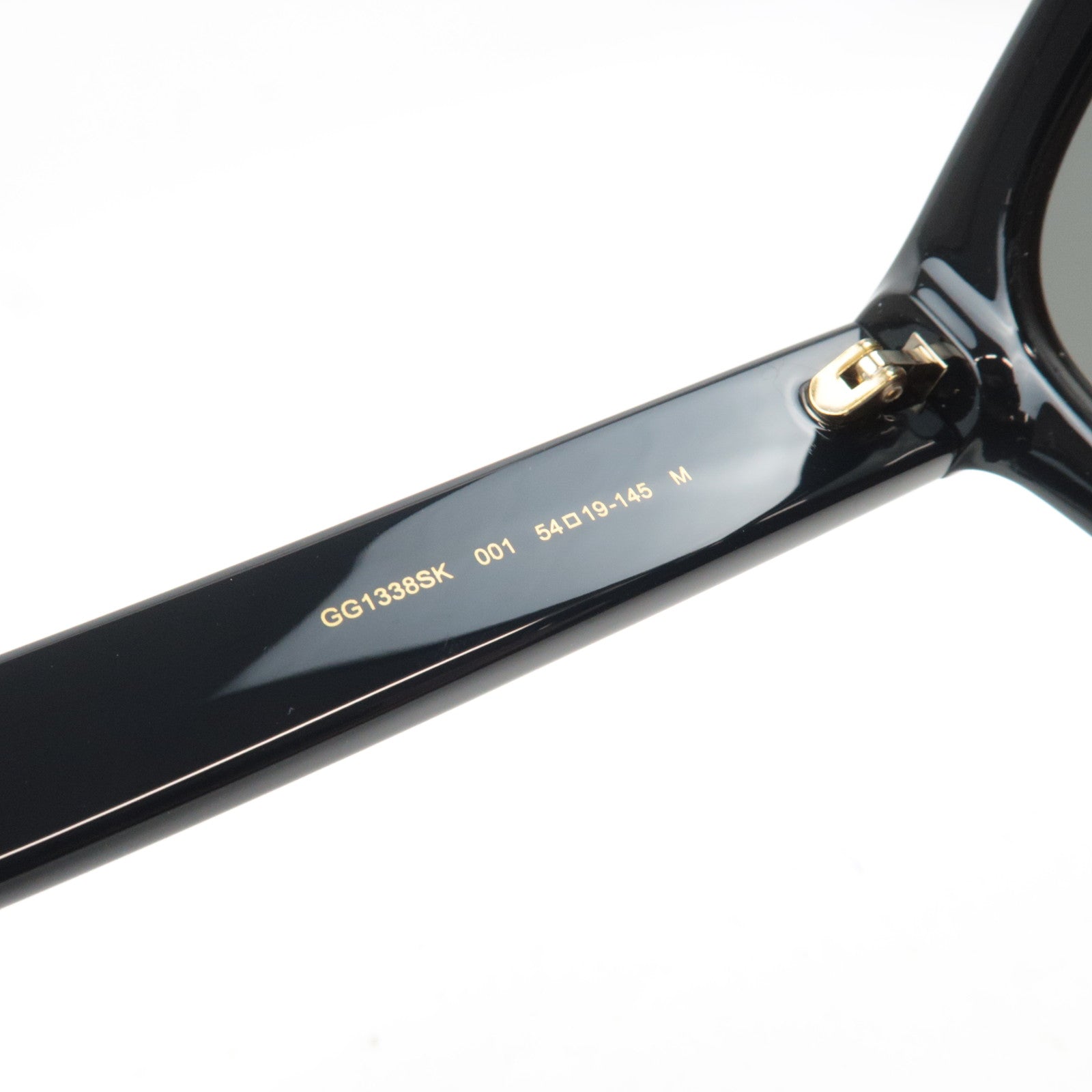 GUCCI Sunglasses 54□19 145 G1338Sk Black