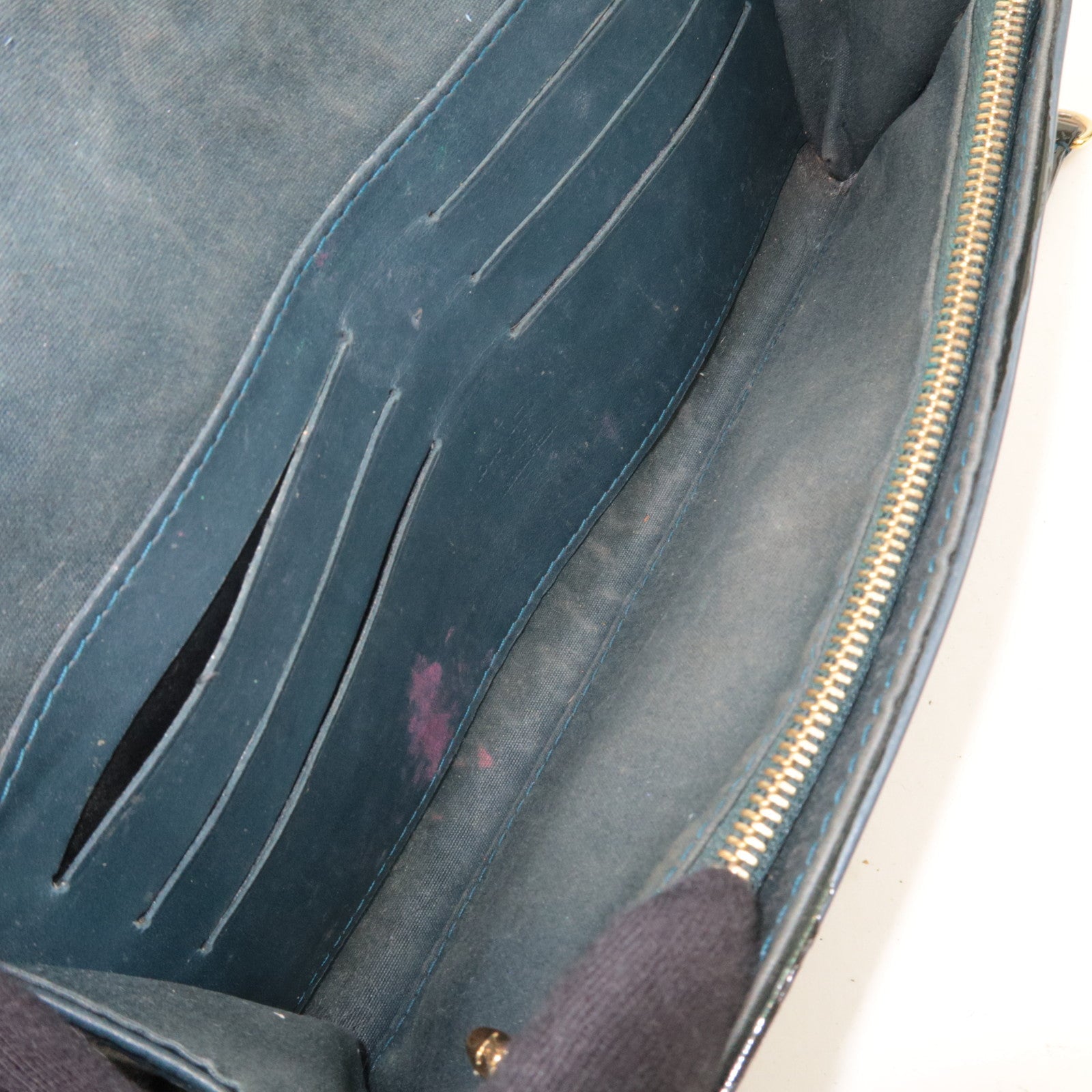 Louis Vuitton Monogram Vernis Sunset Boulevard Shoulder bag Bleu Nuit M93680