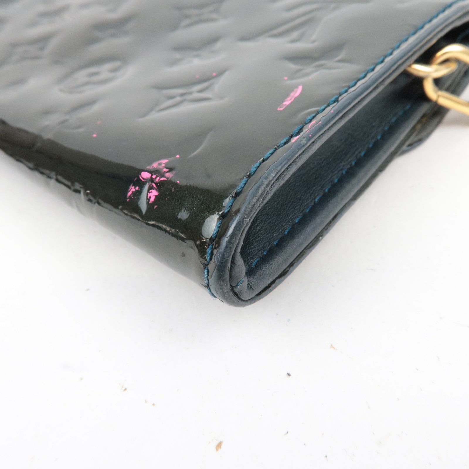 Louis Vuitton Monogram Vernis Sunset Boulevard Shoulder bag Bleu Nuit M93680