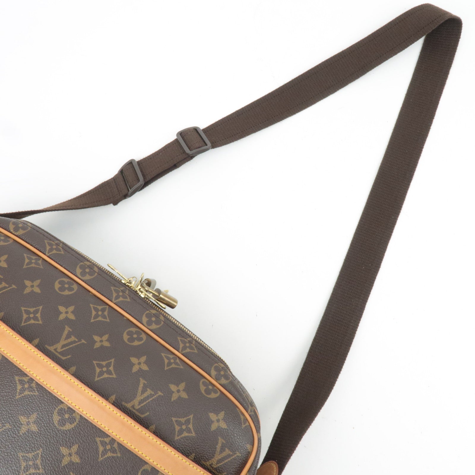 Louis Vuitton Monogram Reporter GM Shoulder Bag M45252