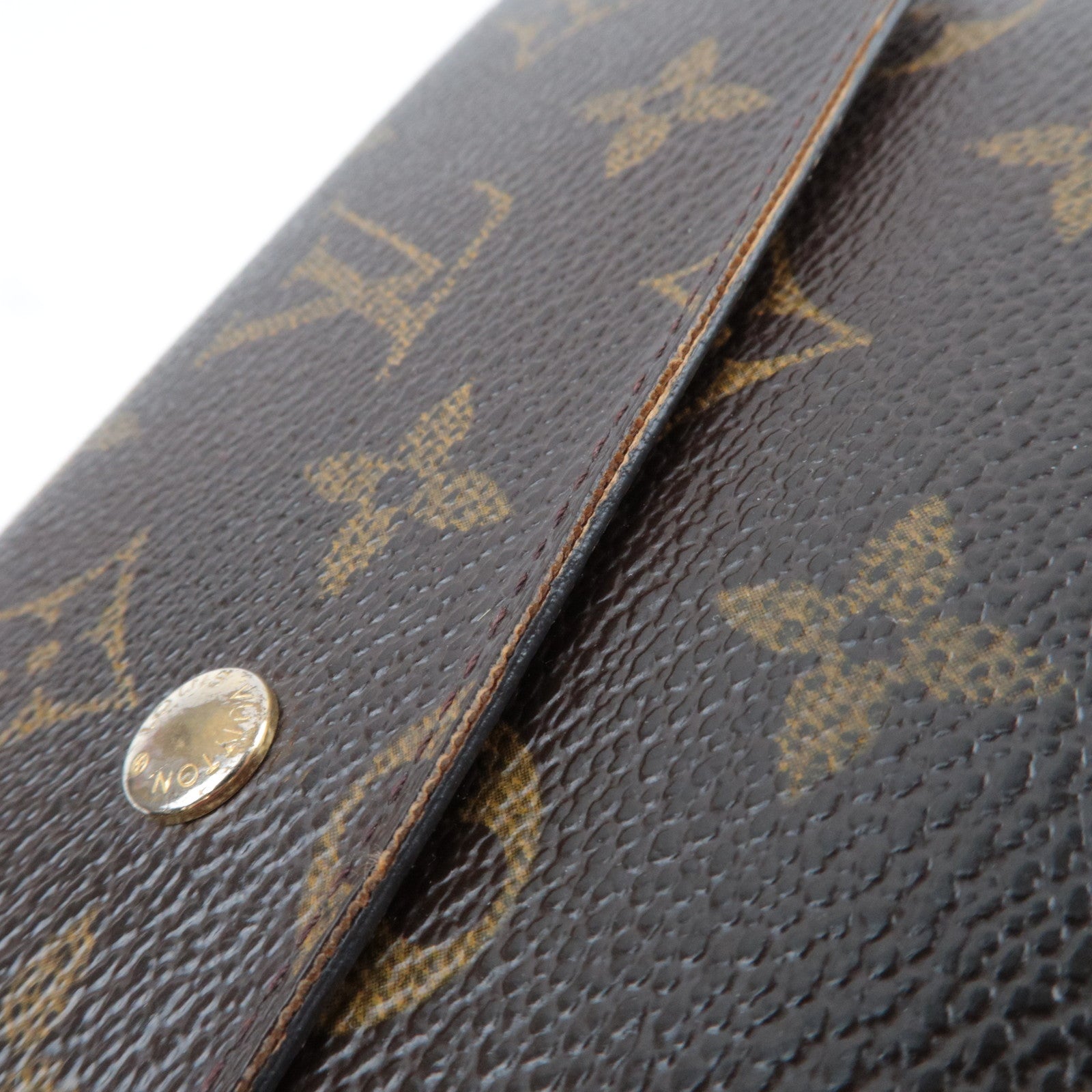 Louis Vuitton Monogram Porte Tresor International Long Wallet M61215