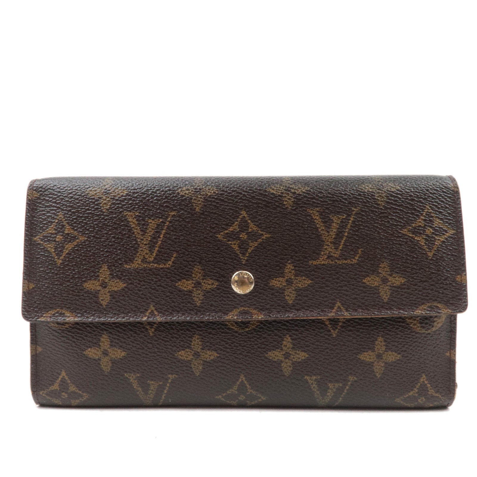 Louis Vuitton Monogram Porte Tresor International Long Wallet M6121586375