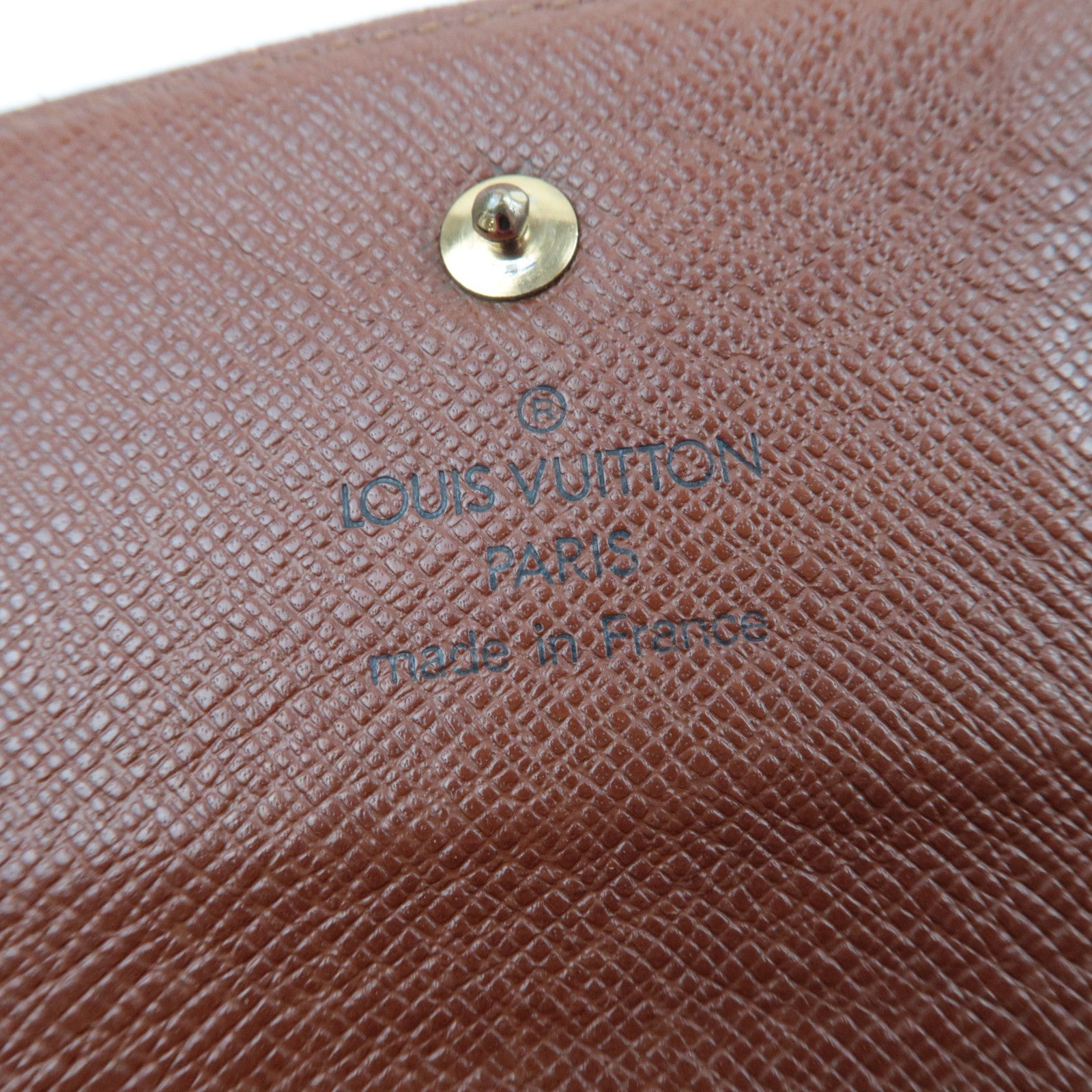 Louis Vuitton Monogram Porte Tresor International Long Wallet M61215