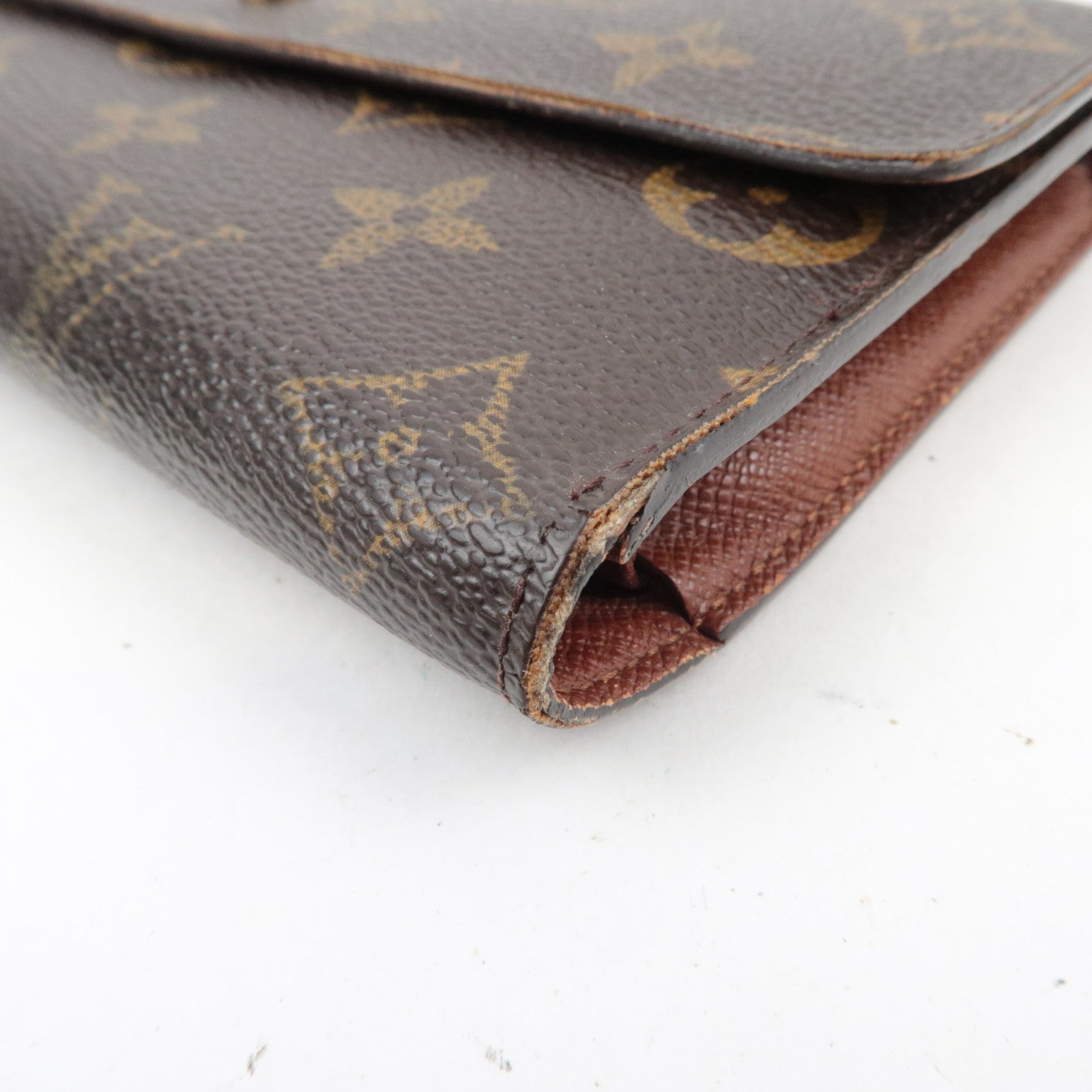 Louis Vuitton Monogram Porte Tresor International Long Wallet M61215