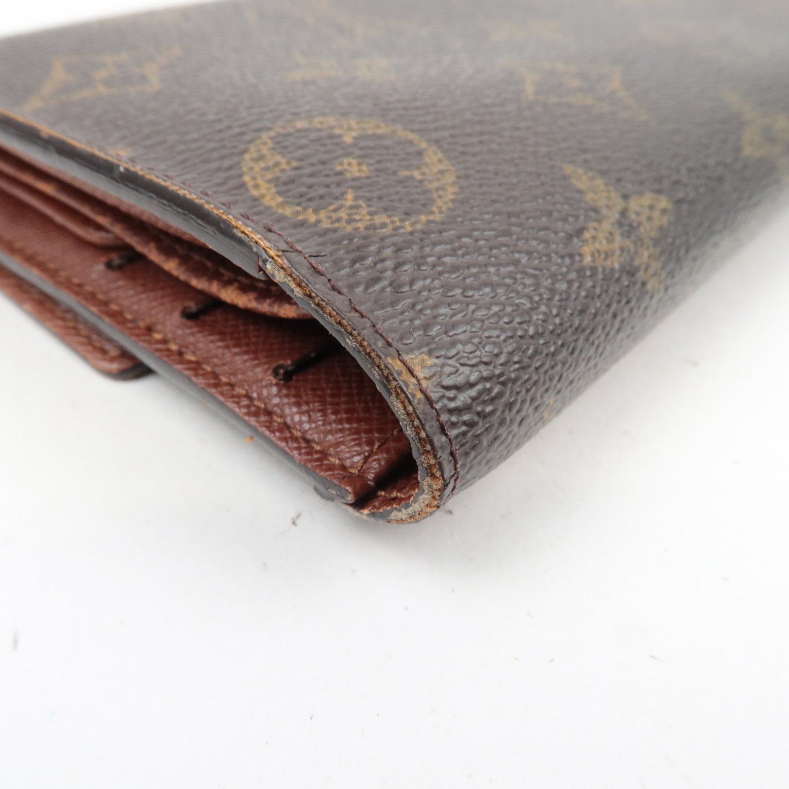 Louis Vuitton Monogram Porte Tresor International Long Wallet M61215
