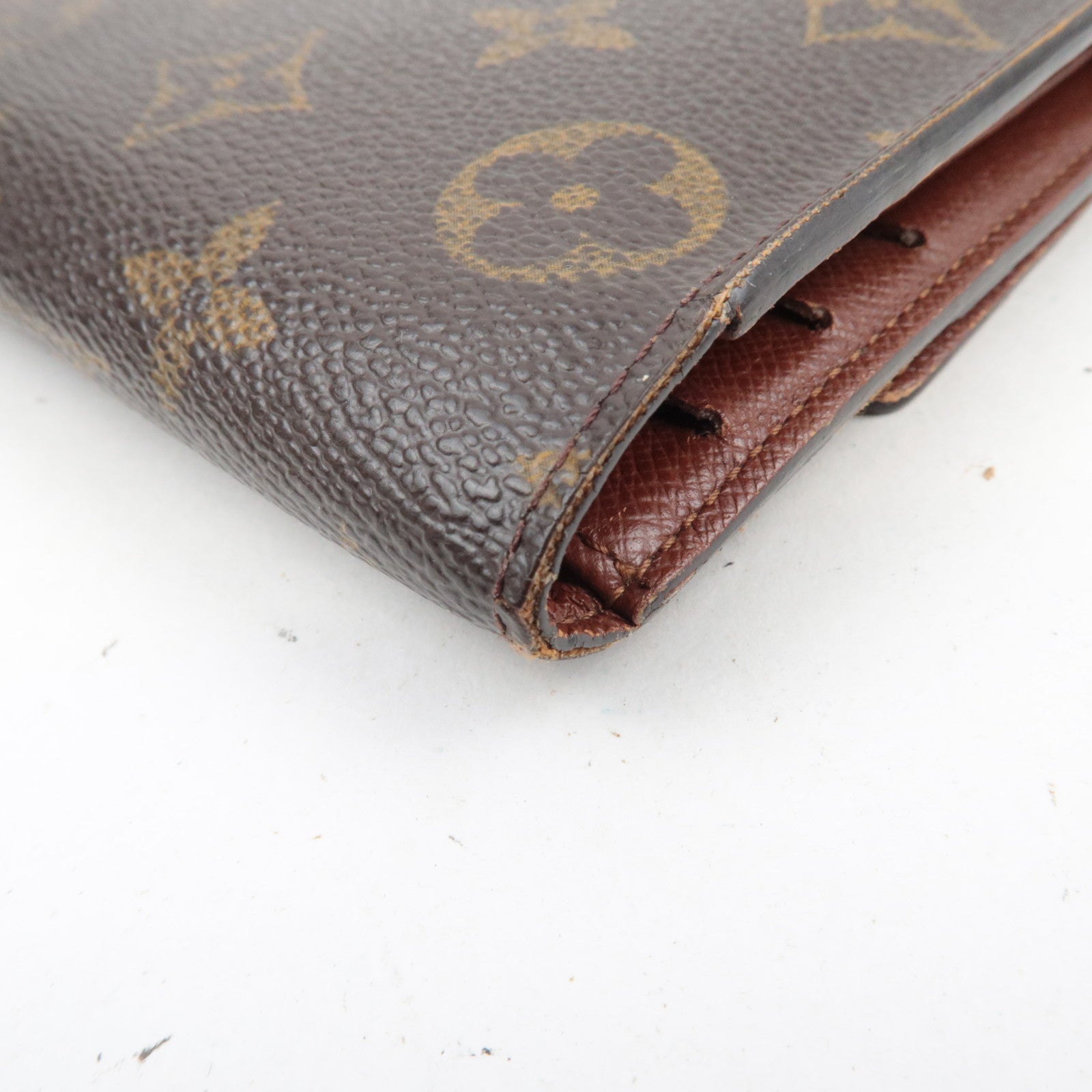 Louis Vuitton Monogram Porte Tresor International Long Wallet M61215