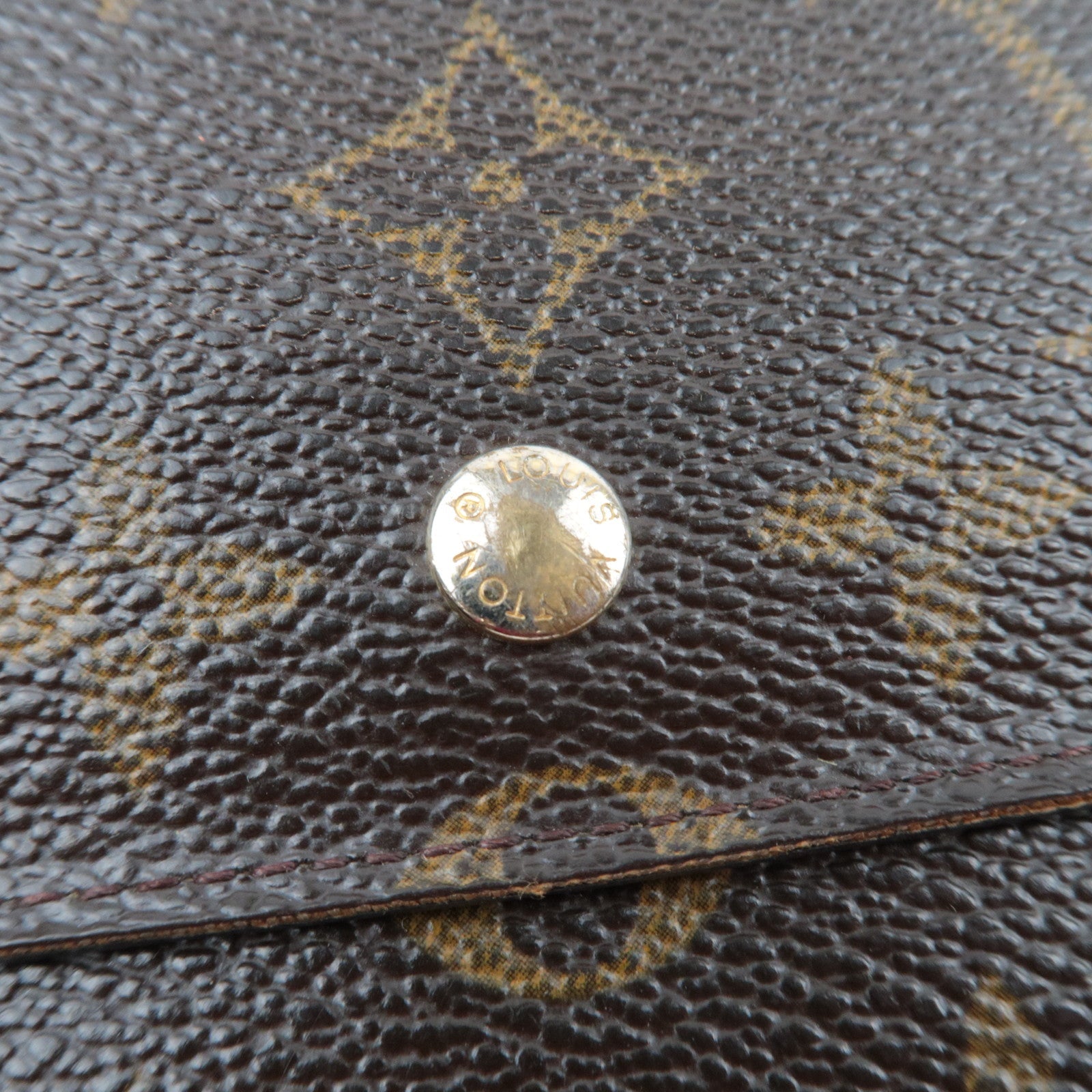 Louis Vuitton Monogram Porte Tresor International Long Wallet M61215