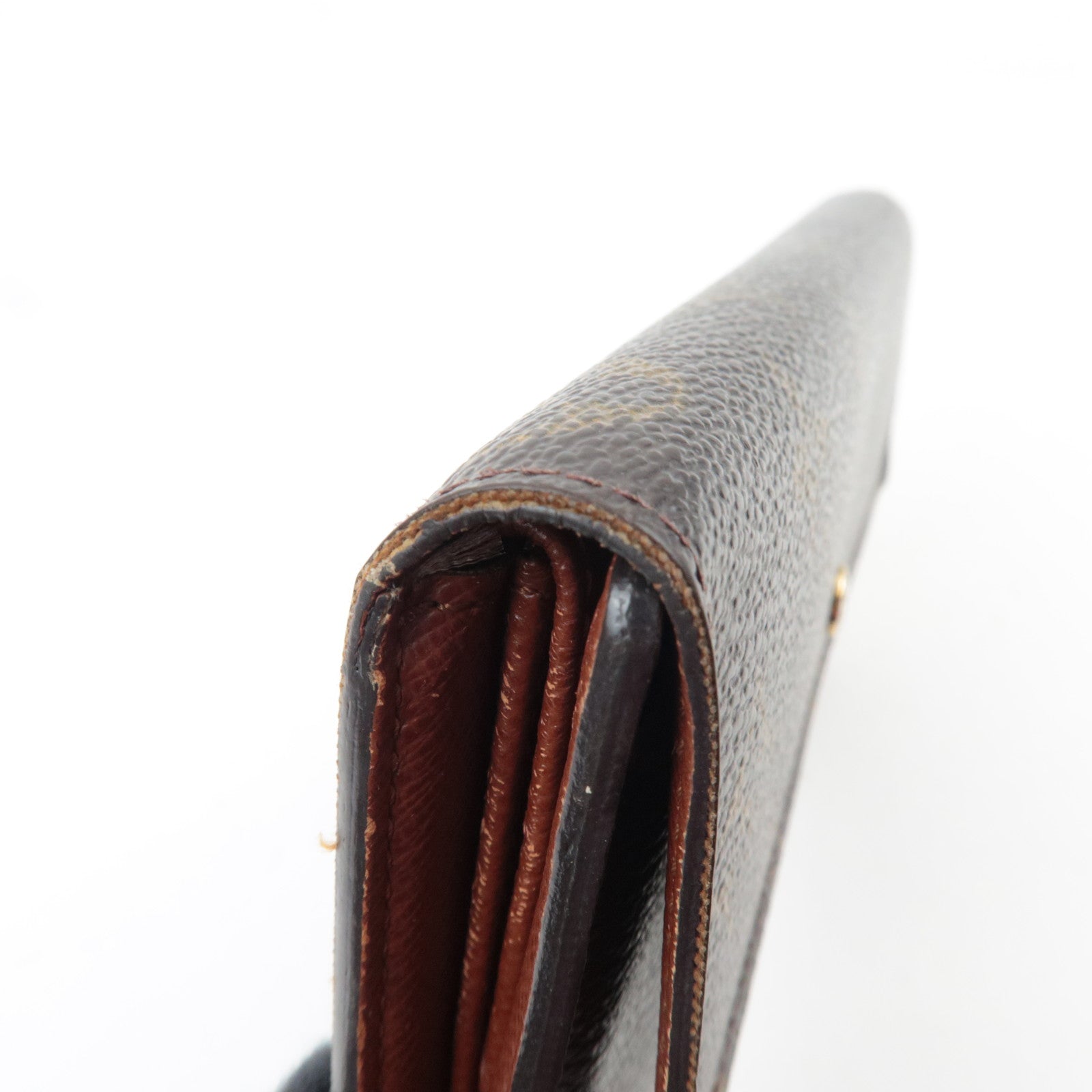 Louis Vuitton Monogram Porte Tresor International Long Wallet M61215