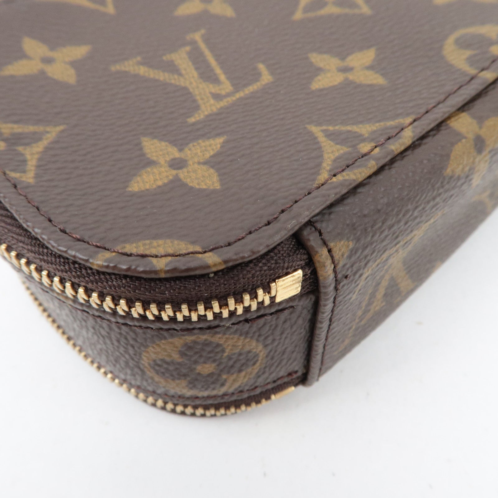 Louis Vuitton Monogram Trousse Brush PM Cosmetic Pouch M47510