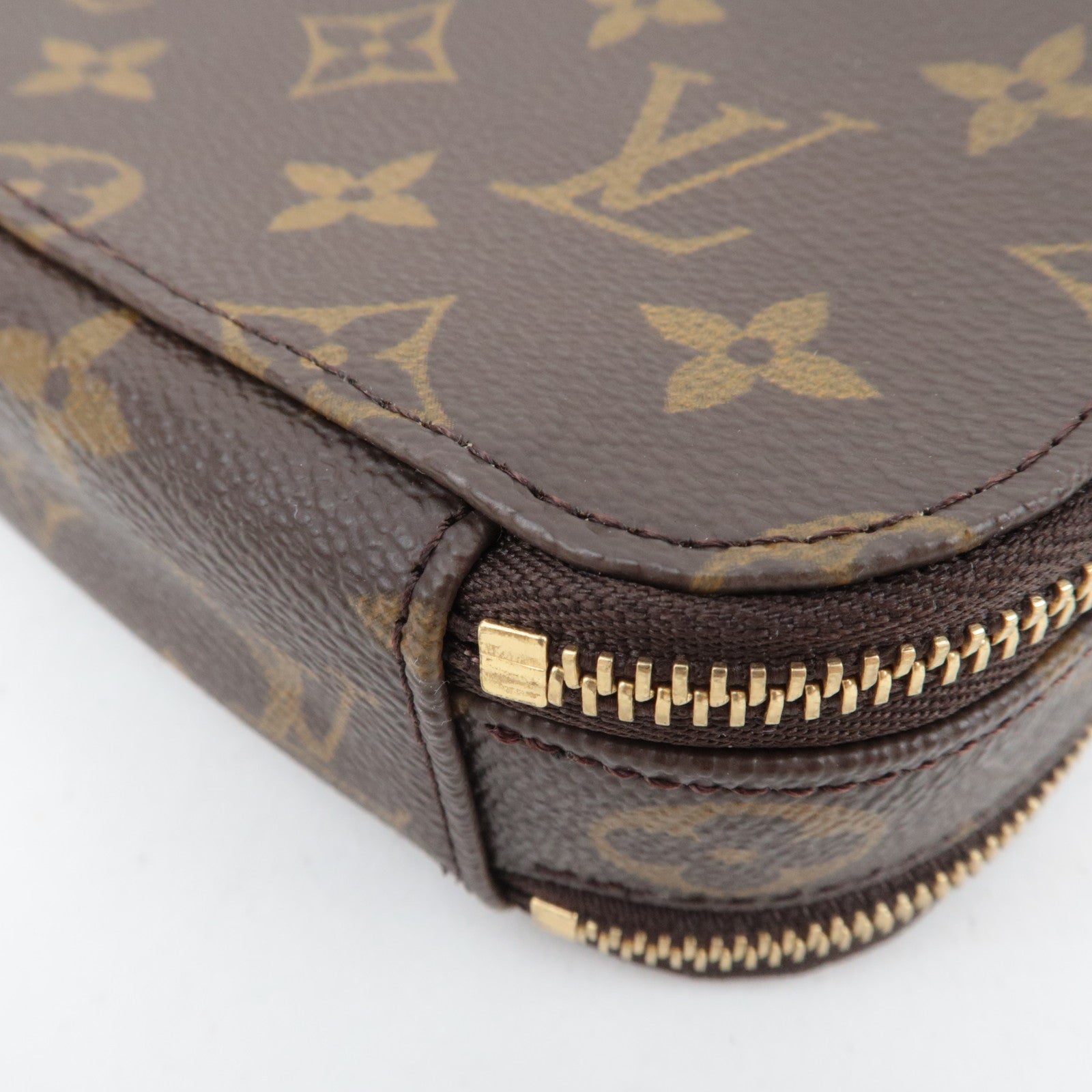 Louis Vuitton Monogram Trousse Brush PM Cosmetic Pouch M47510