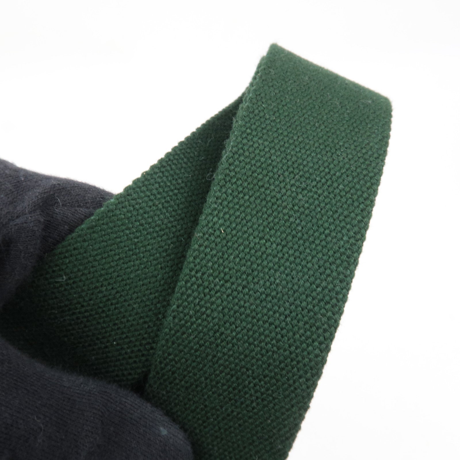 PRADA Canapa Mini 2Way Bag Canvas Green 1BG439