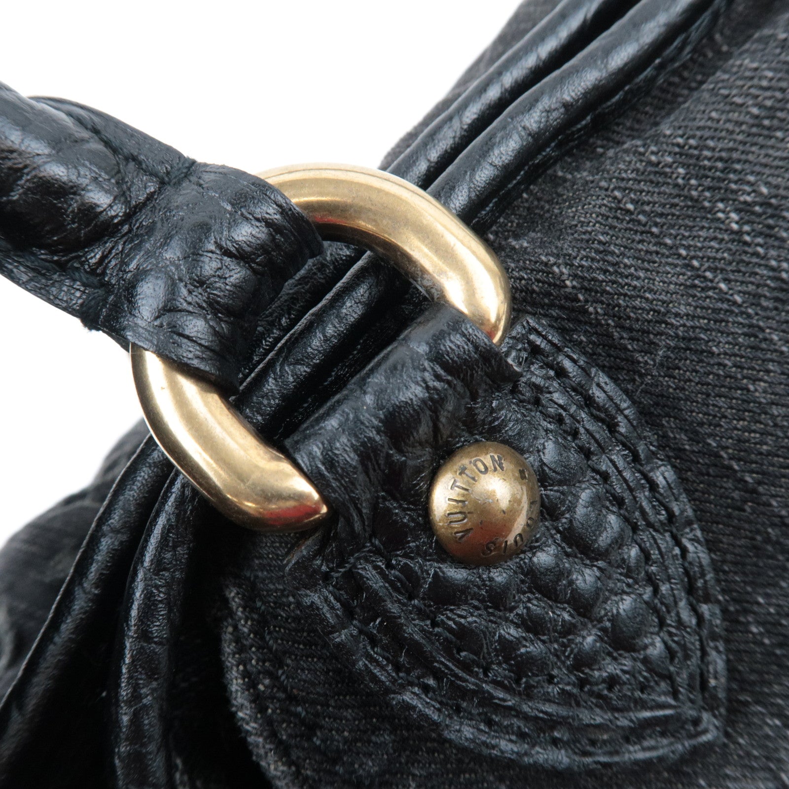 Louis Vuitton Monogram Denim Neo Cabby MM Noir M95351