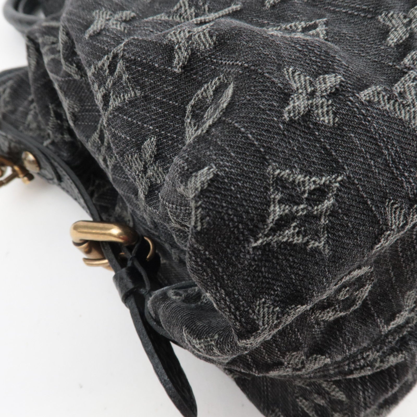 Louis Vuitton Monogram Denim Neo Cabby MM Noir M95351